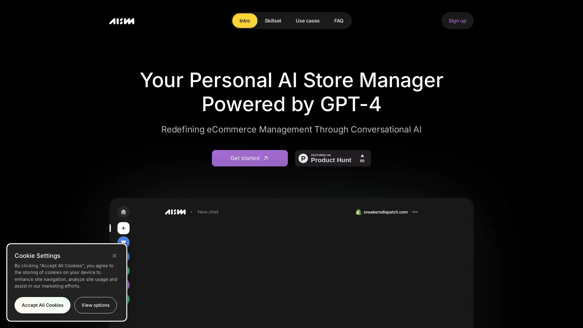 AI Store Manager screenshot