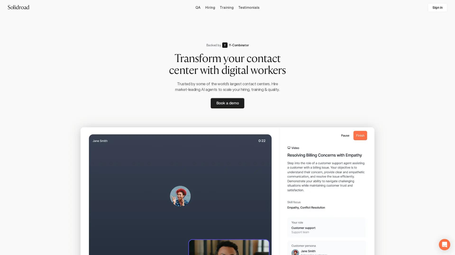 Solidroad screenshot