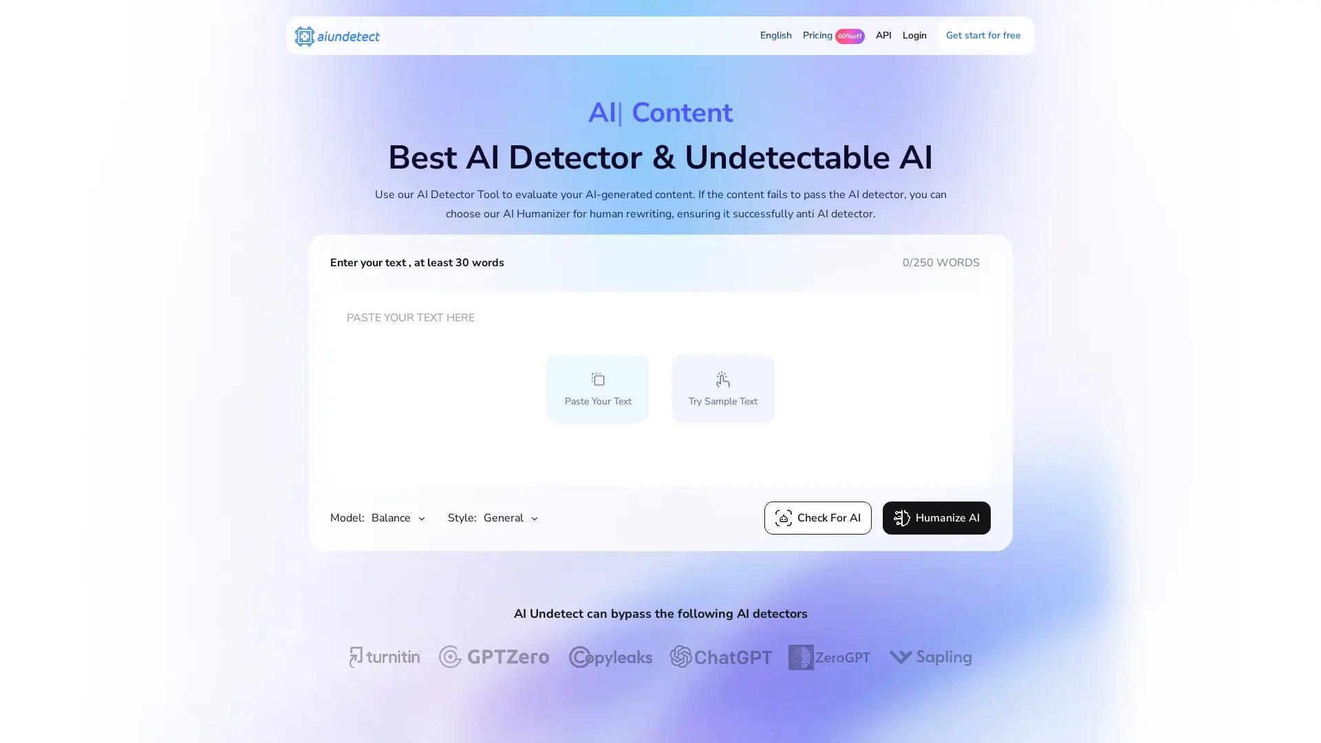AI Undetect screenshot