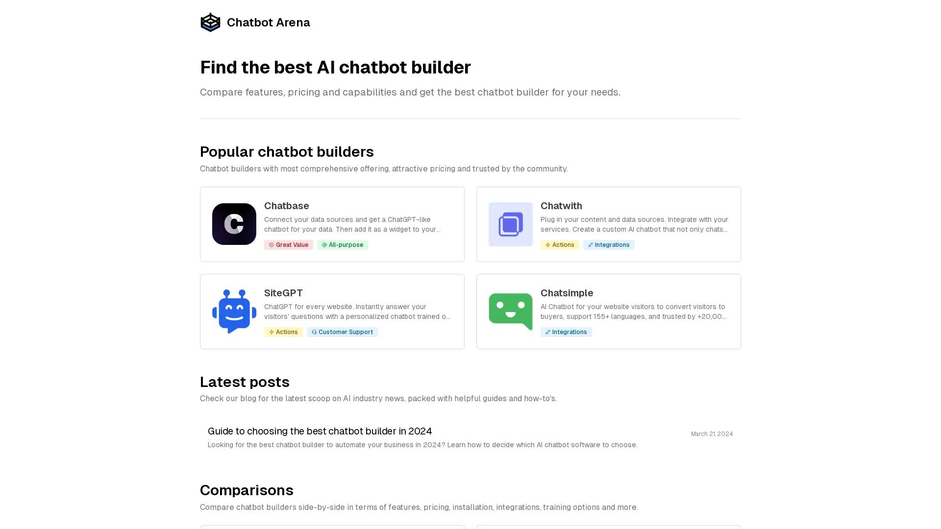 Chatbot Arena screenshot
