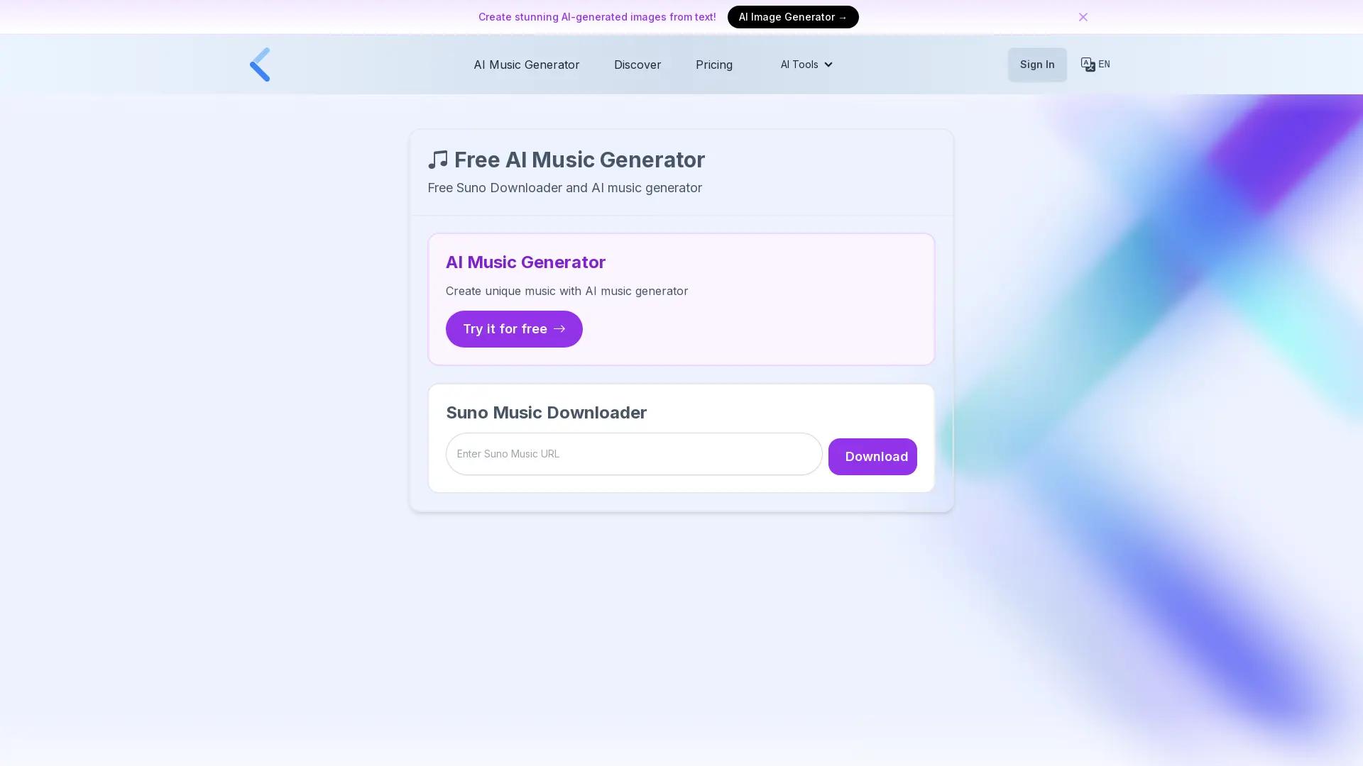 Suno Music Downloader screenshot