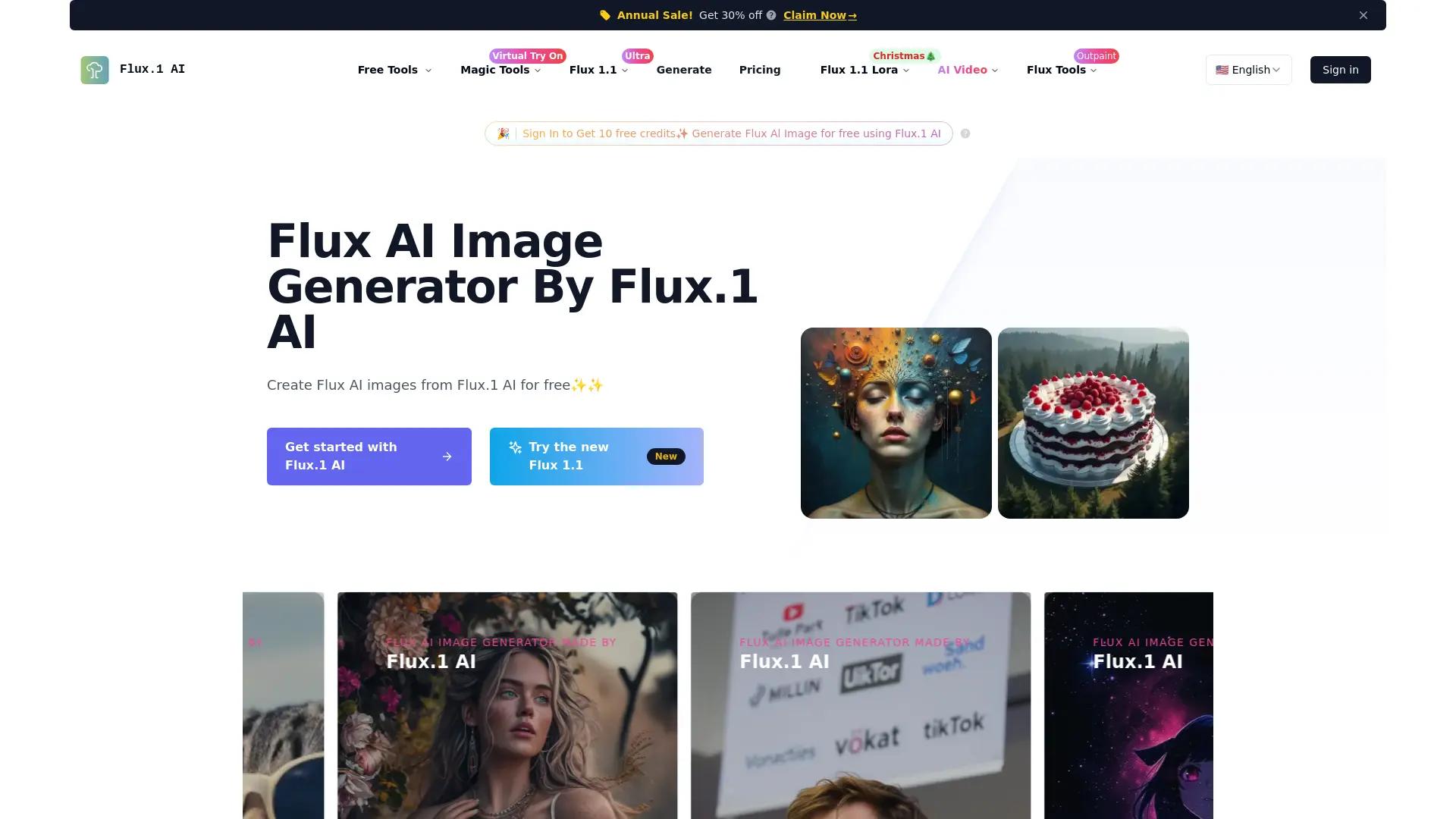 Flux1.Ai screenshot