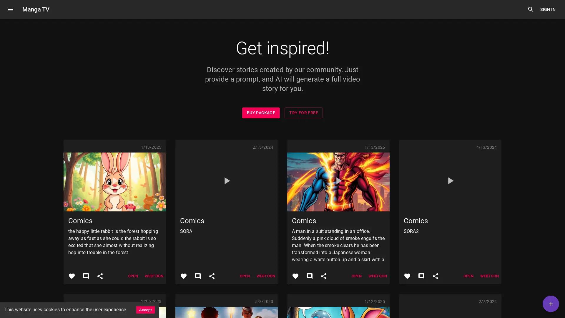 Manga TV Shop screenshot