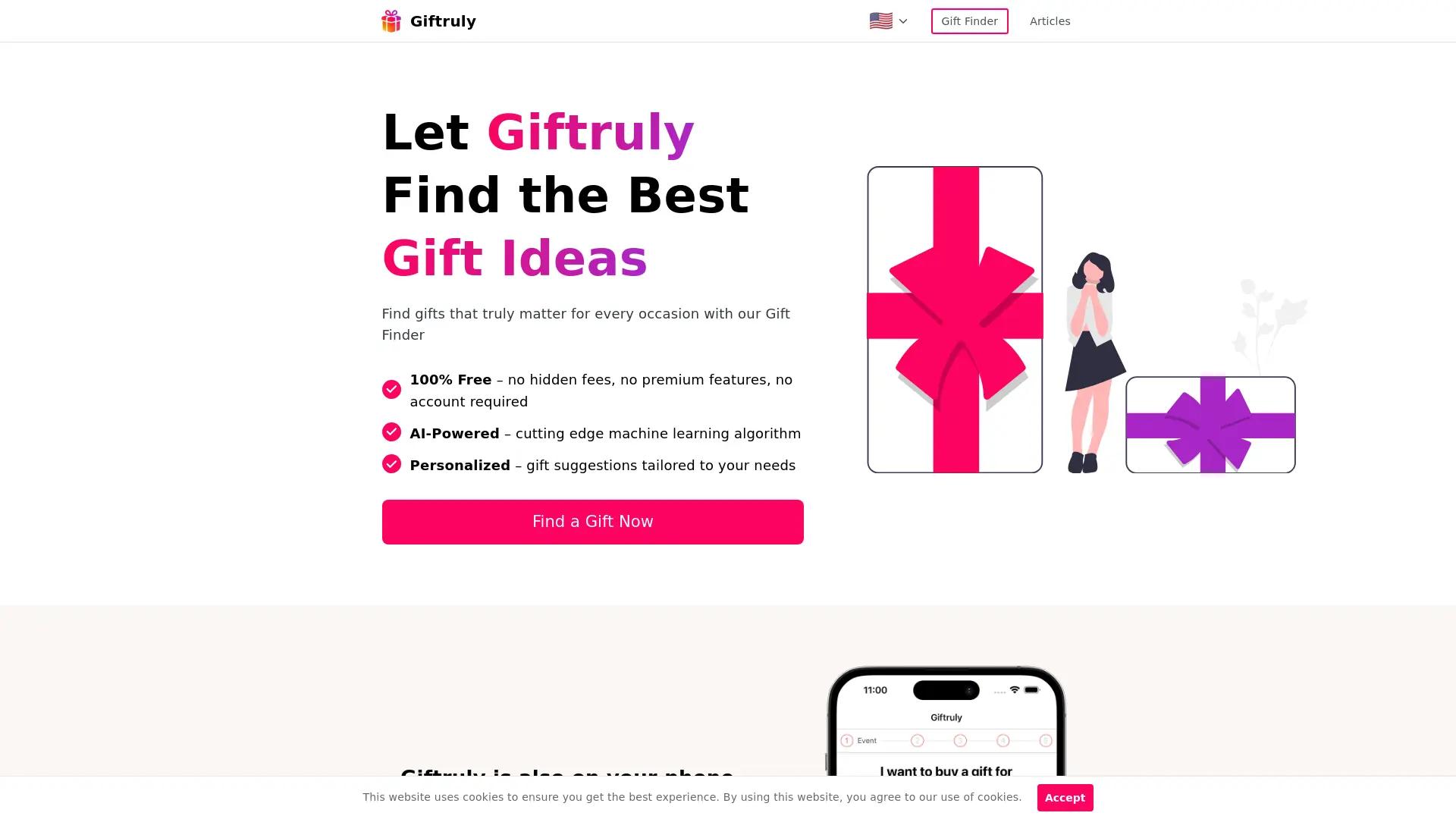 Giftruly screenshot