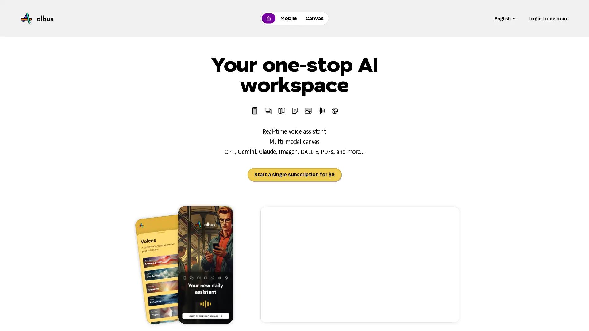 Albus Beta screenshot