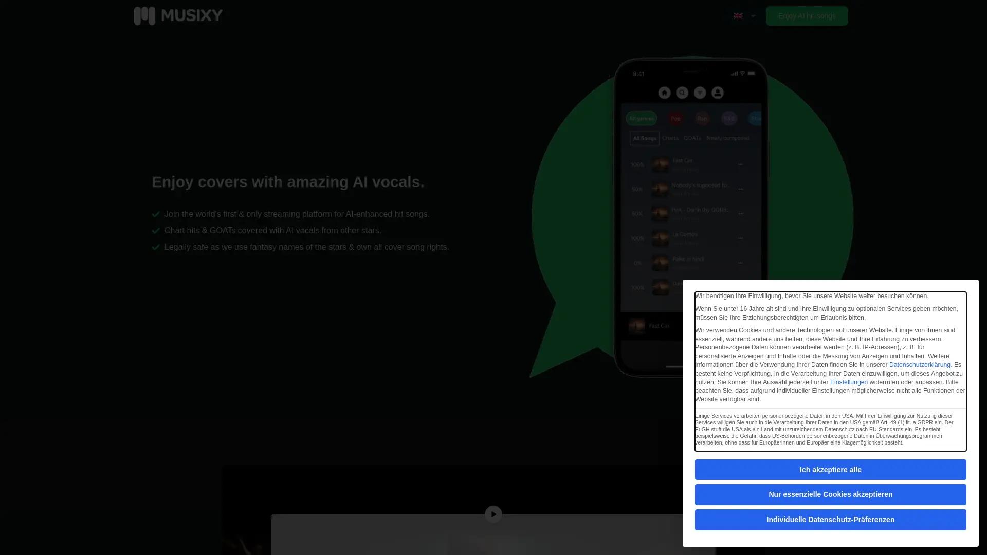 Musixy.Ai screenshot
