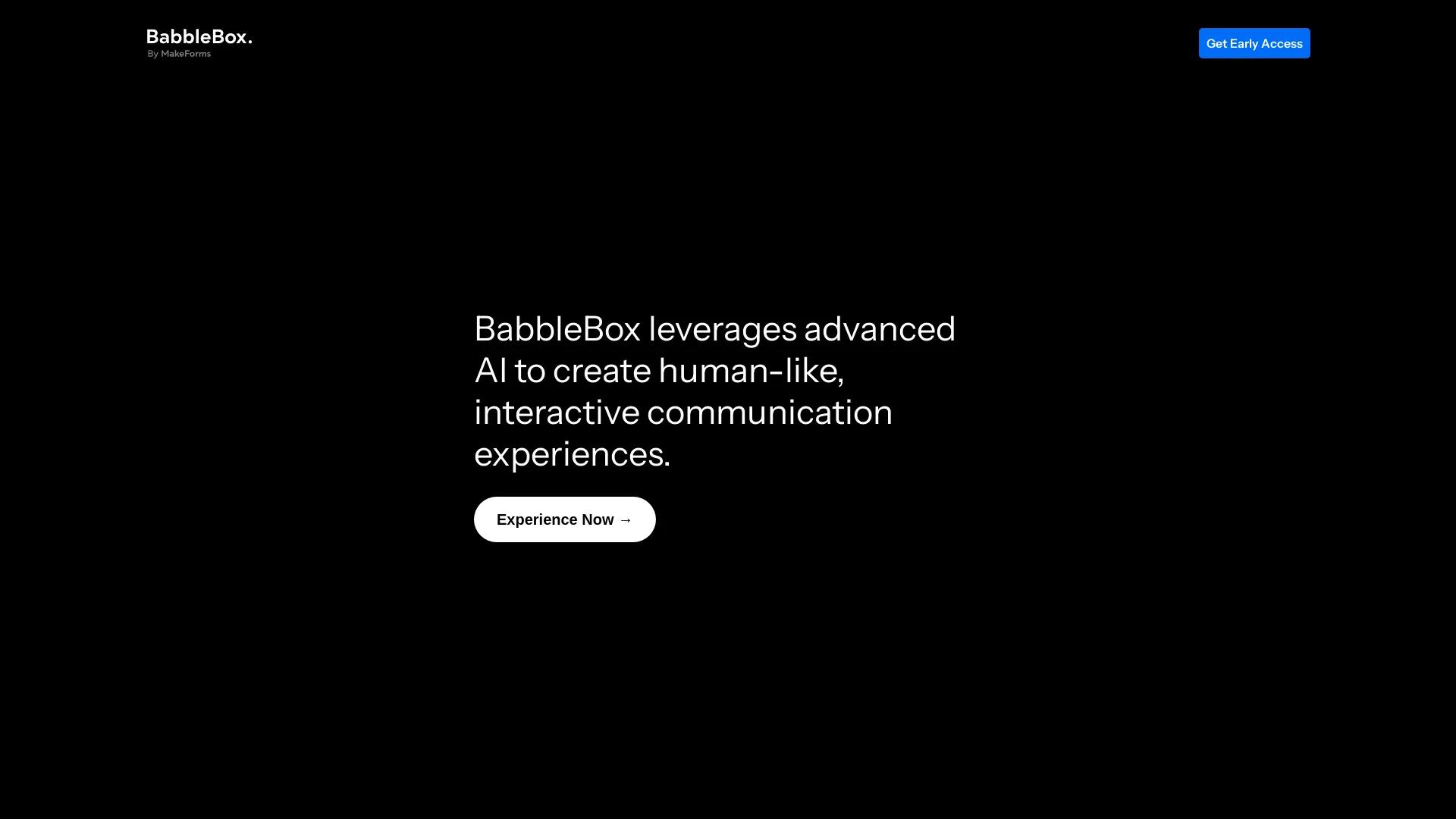 BabbleBox.Ai By MakeForms.Io screenshot