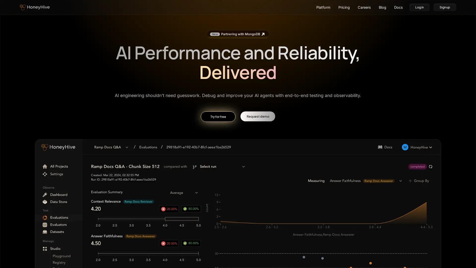 Honeyhive.Ai screenshot