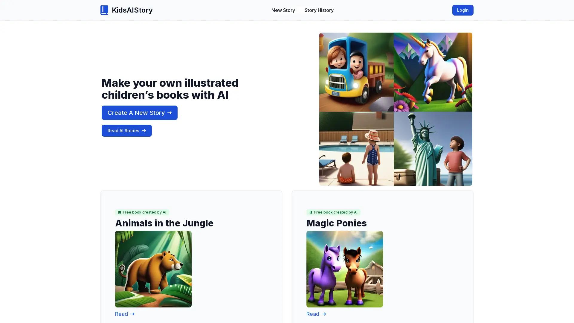 KidsAIStory screenshot