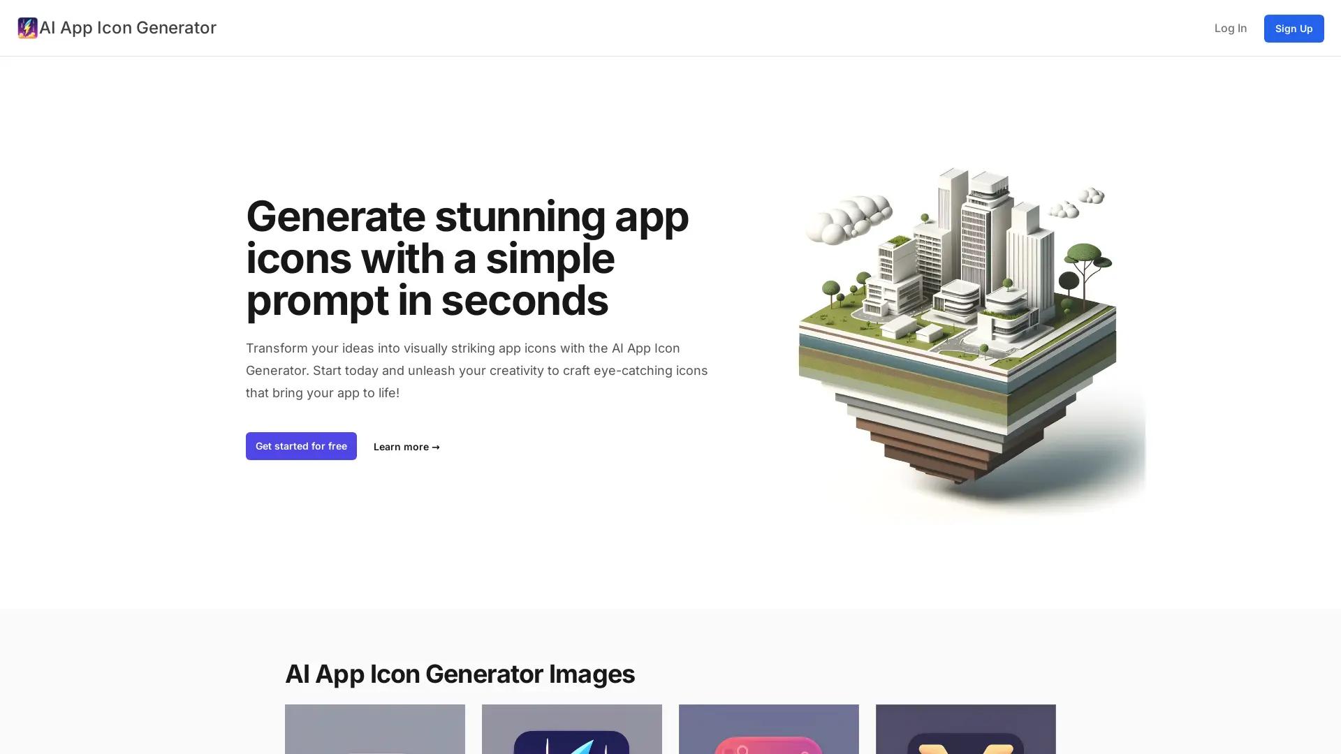 AI App Icon Generator screenshot