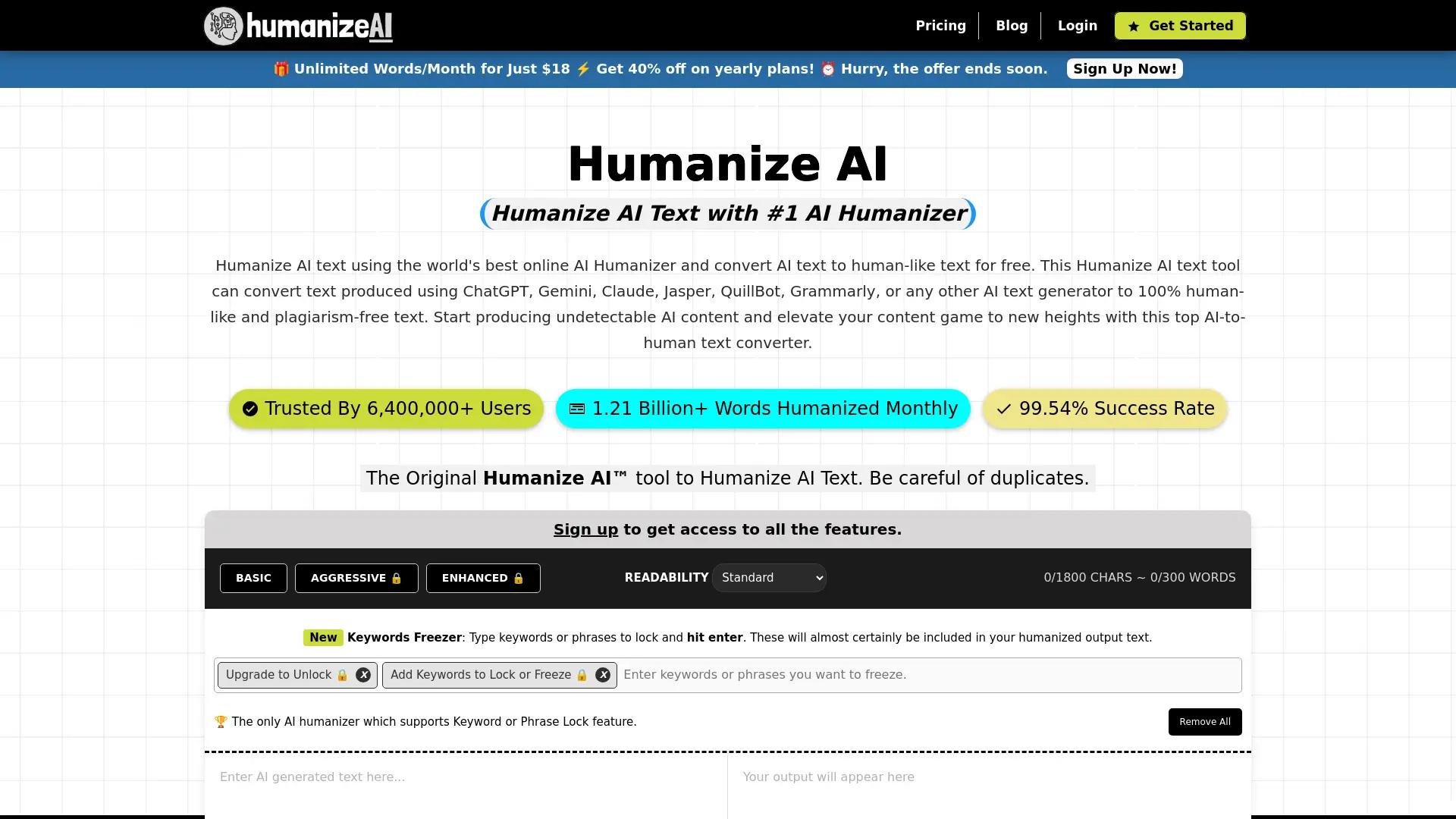 Humanize AI screenshot
