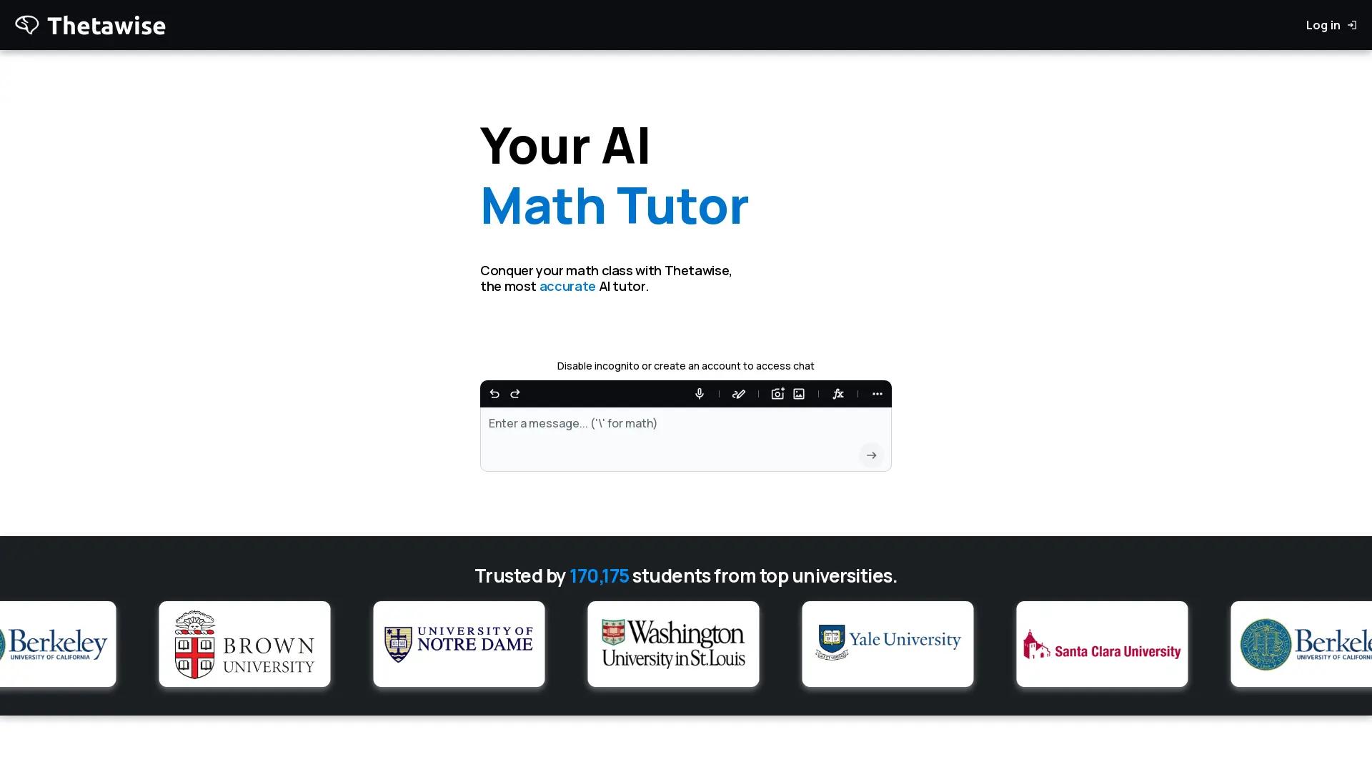 Thetawise screenshot