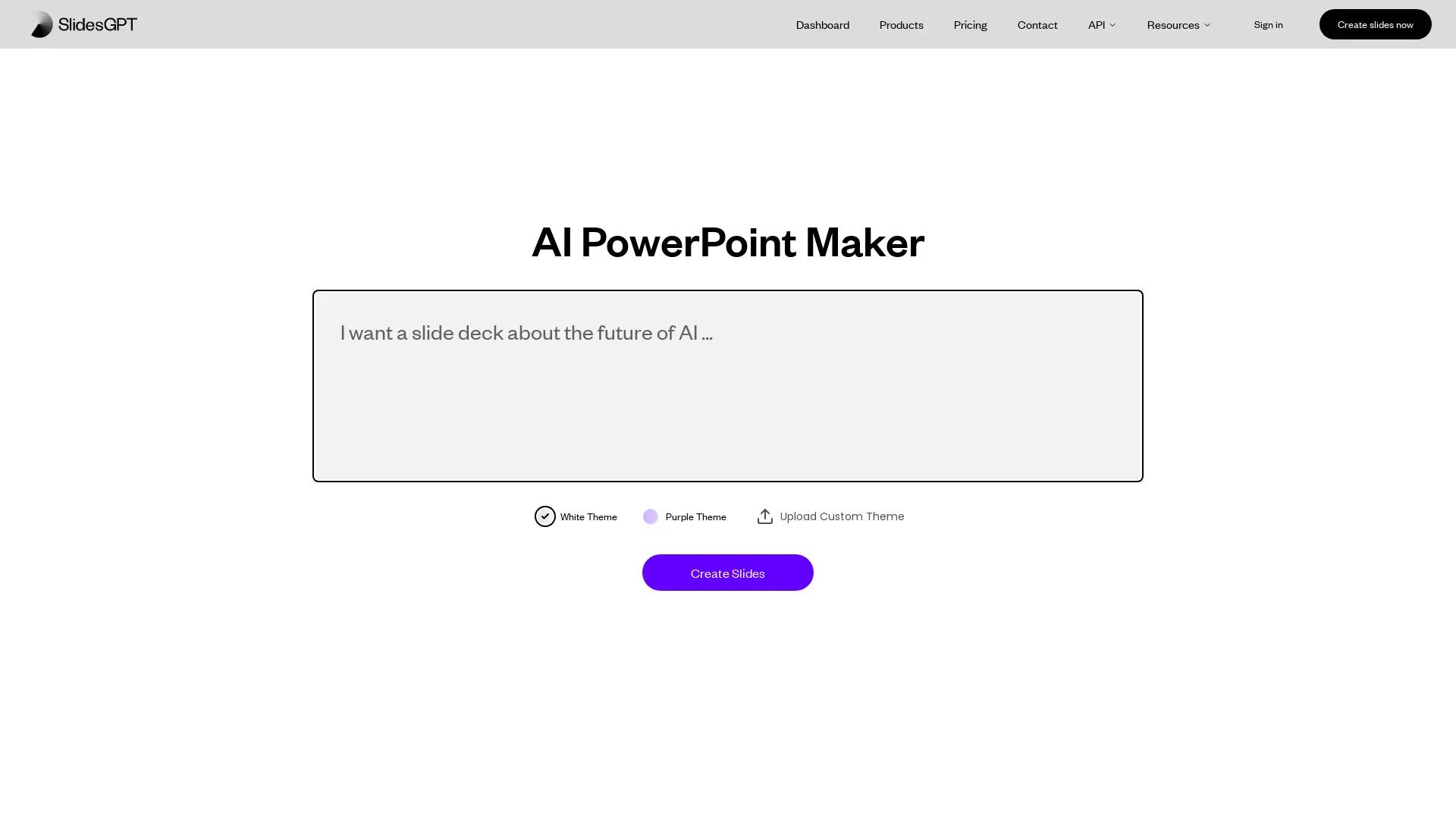 SlidesGPT screenshot