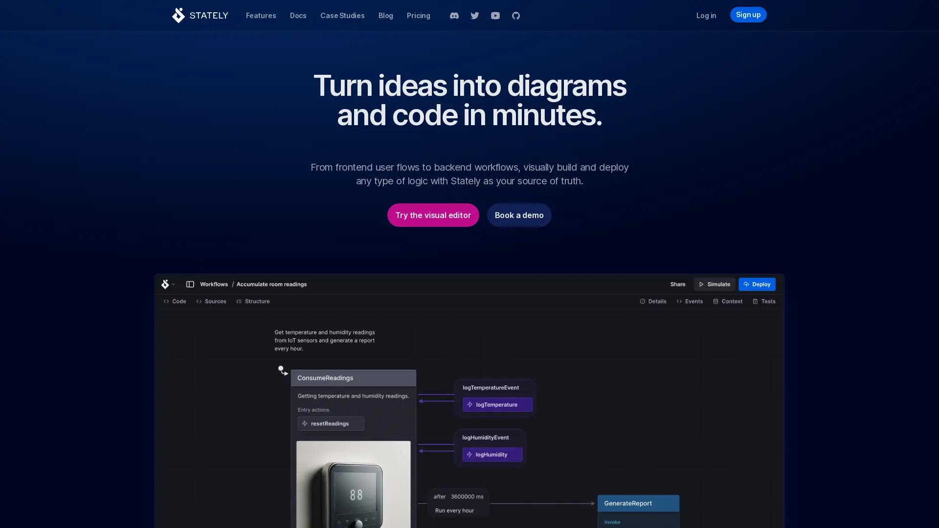 Stately.Ai screenshot