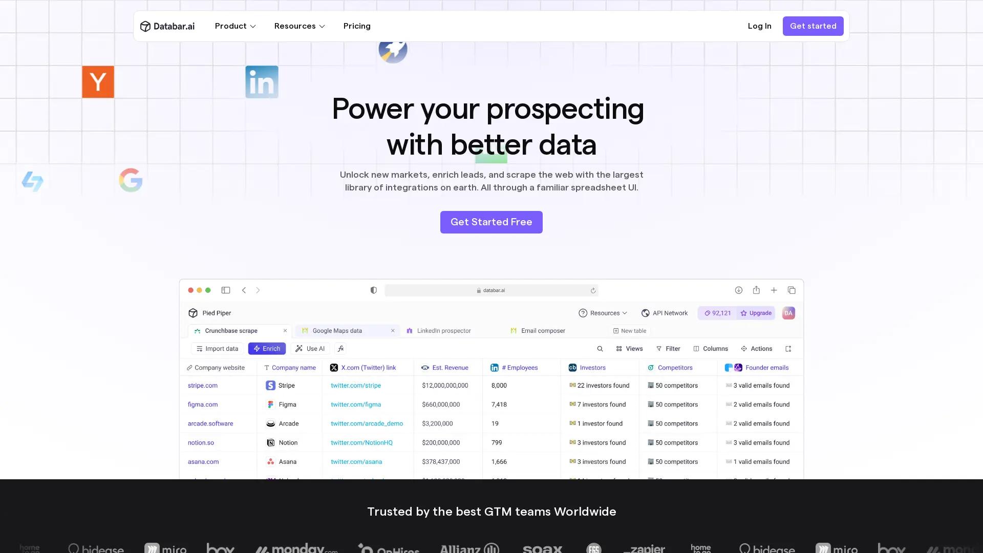 Databar.Ai 2.0 screenshot