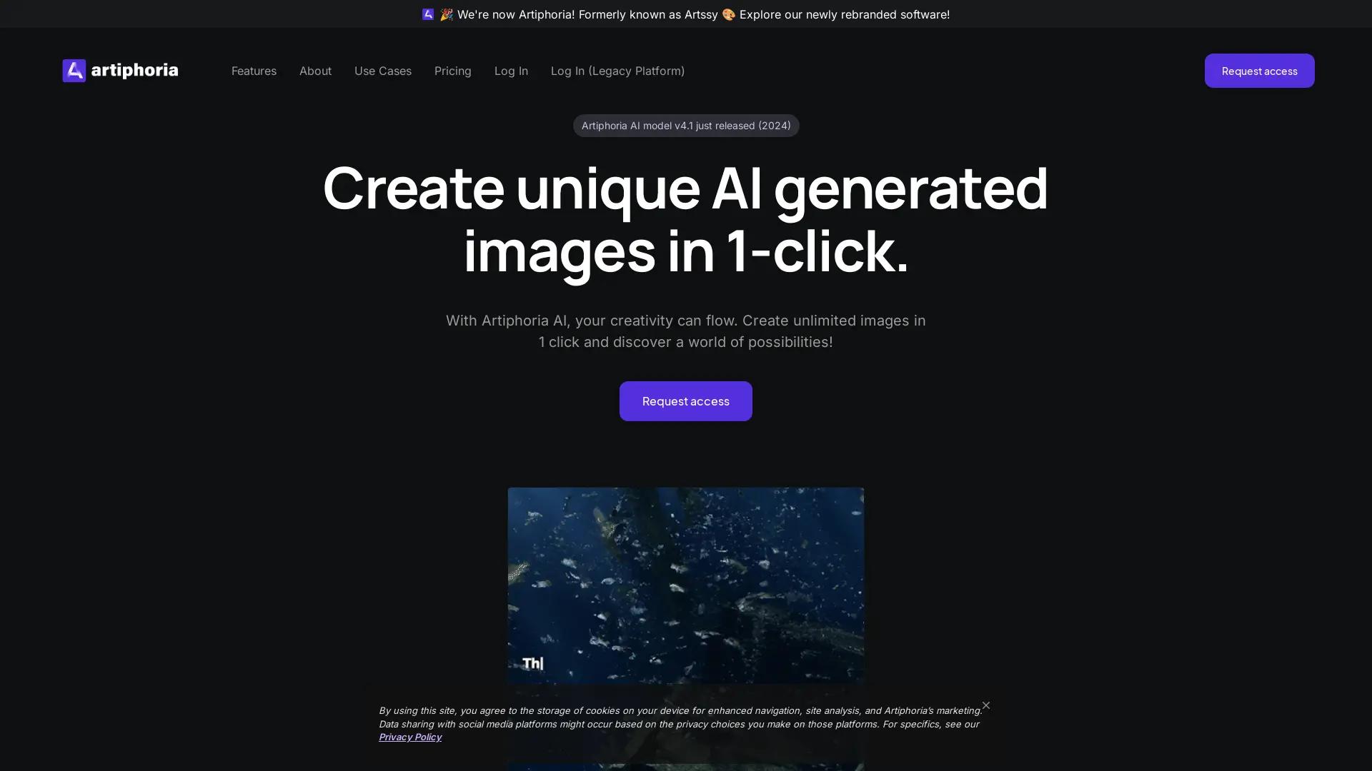 Artiphoria AI screenshot