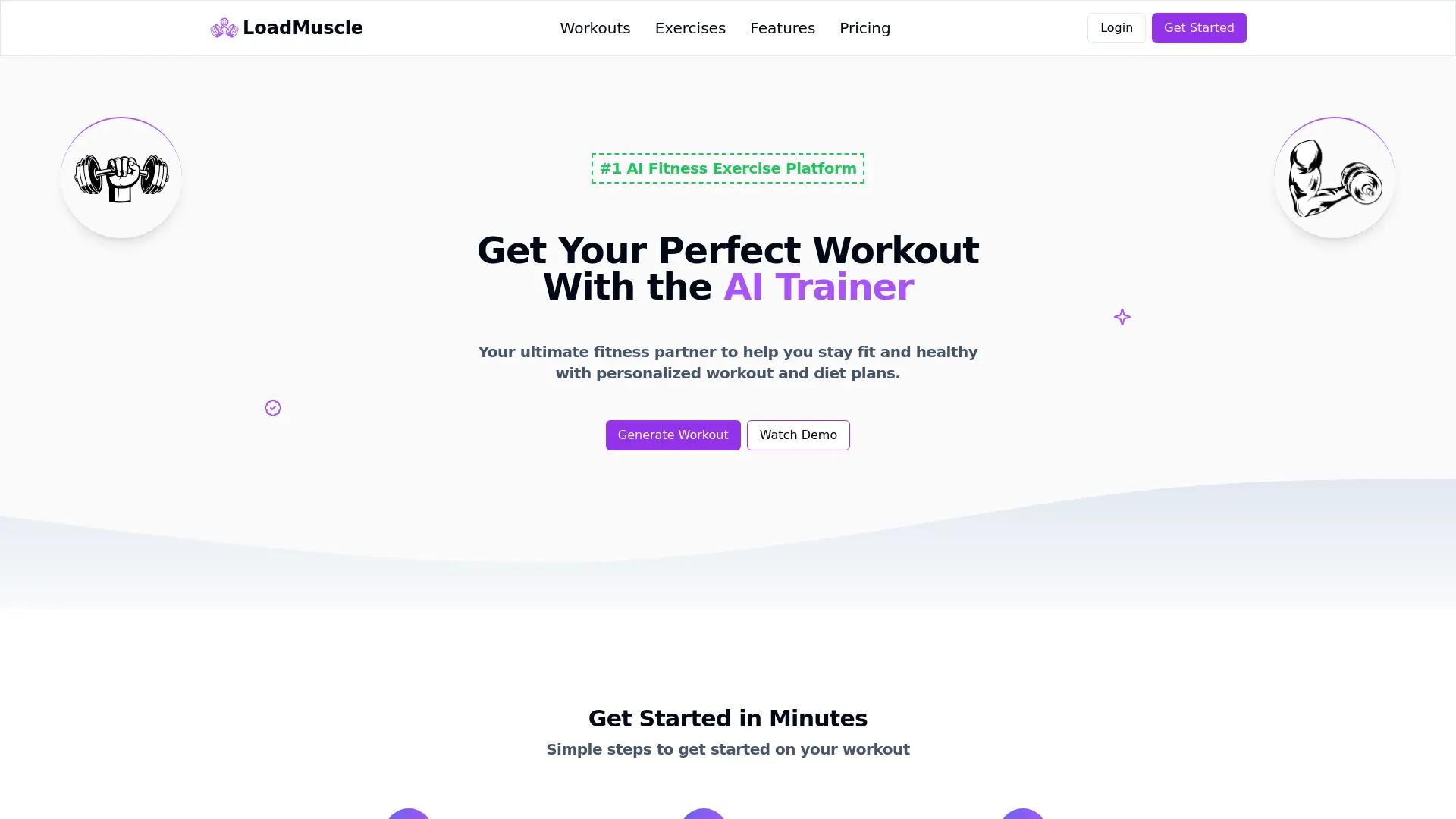 Loadmuscle screenshot