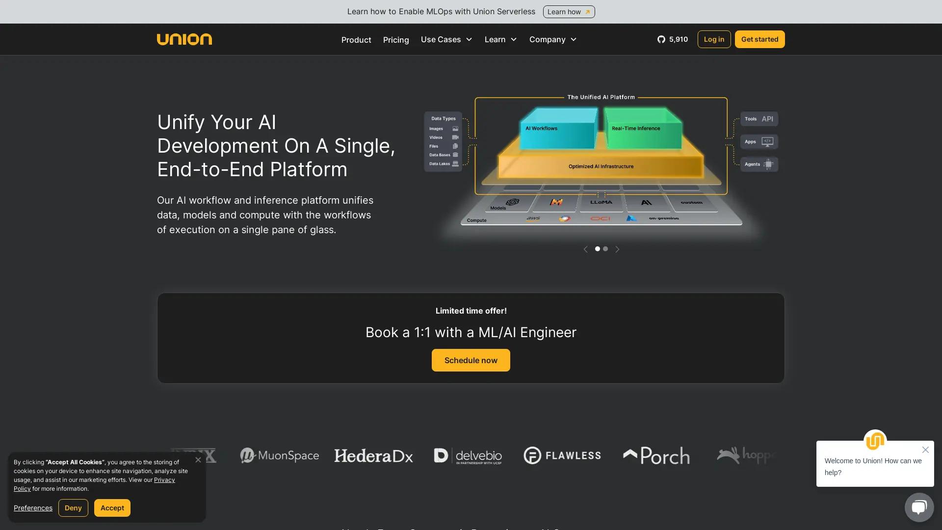 Union Cloud screenshot