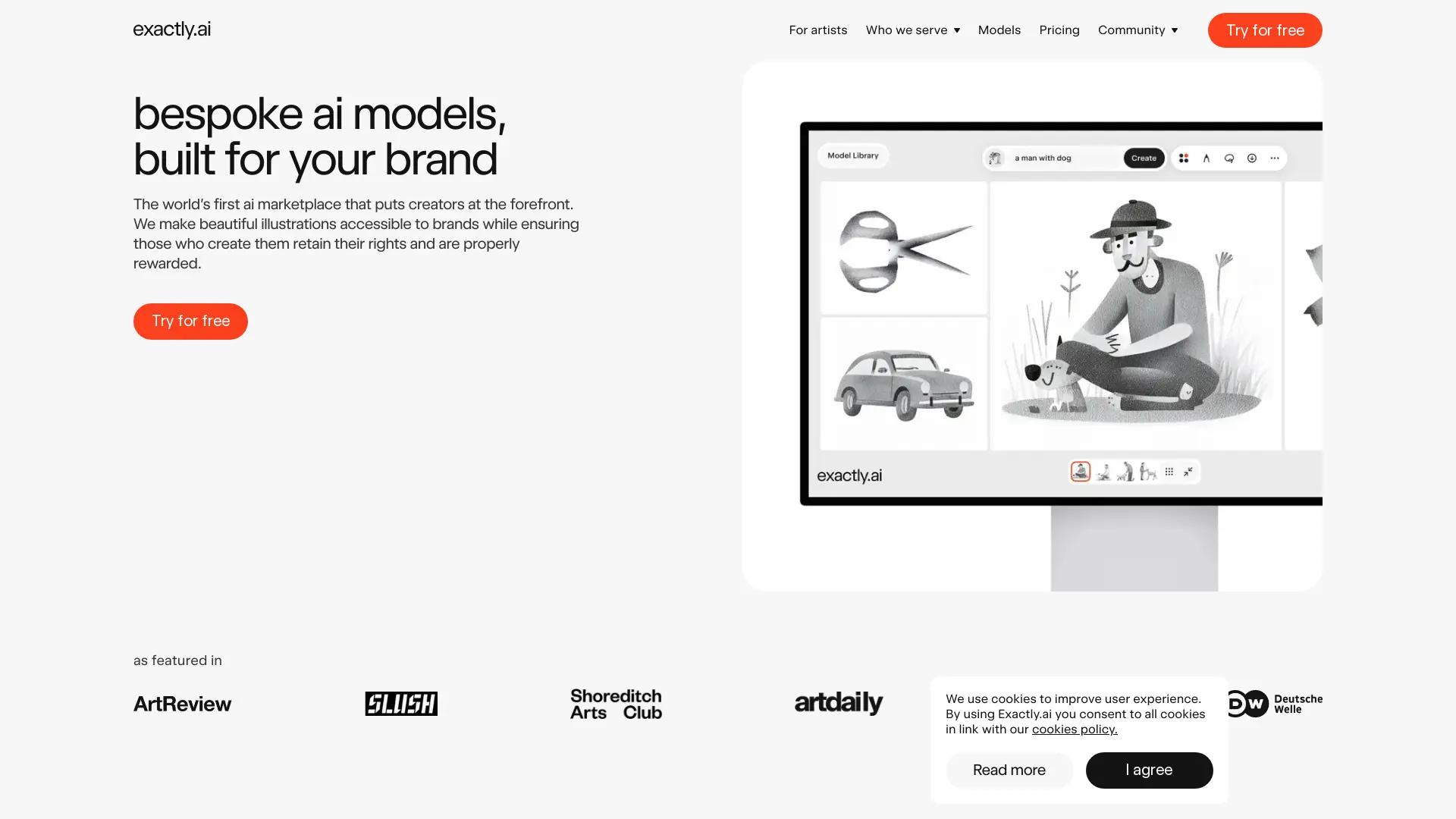 Exactly AI screenshot