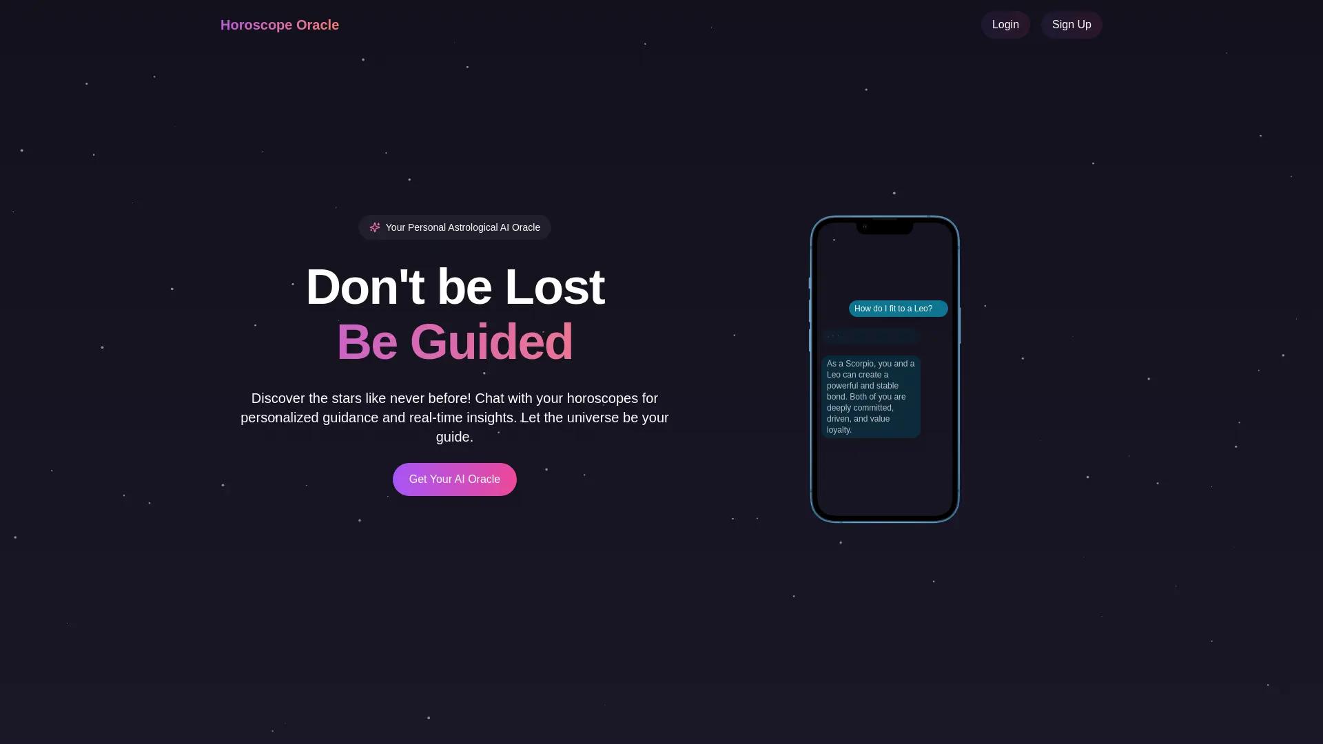 Horoscope Oracle screenshot