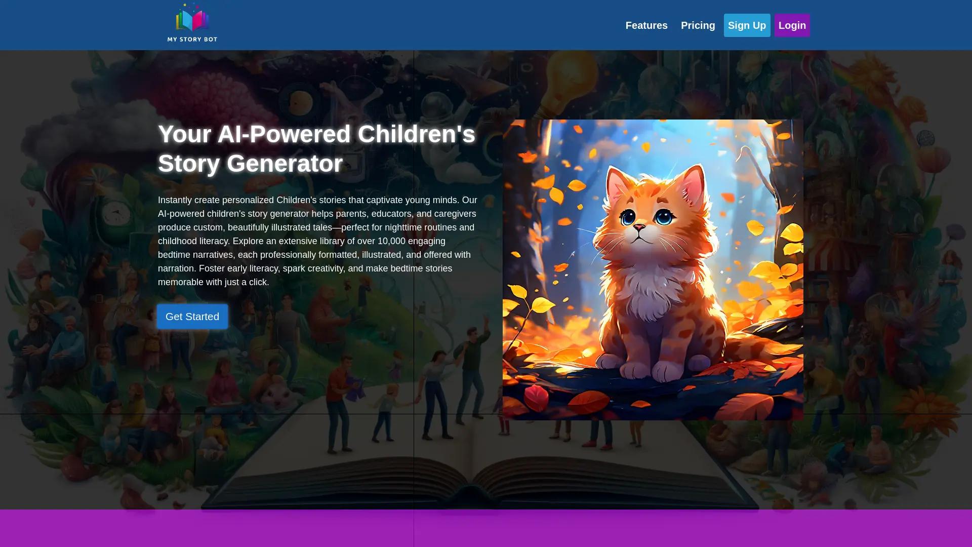 My StoryBot screenshot