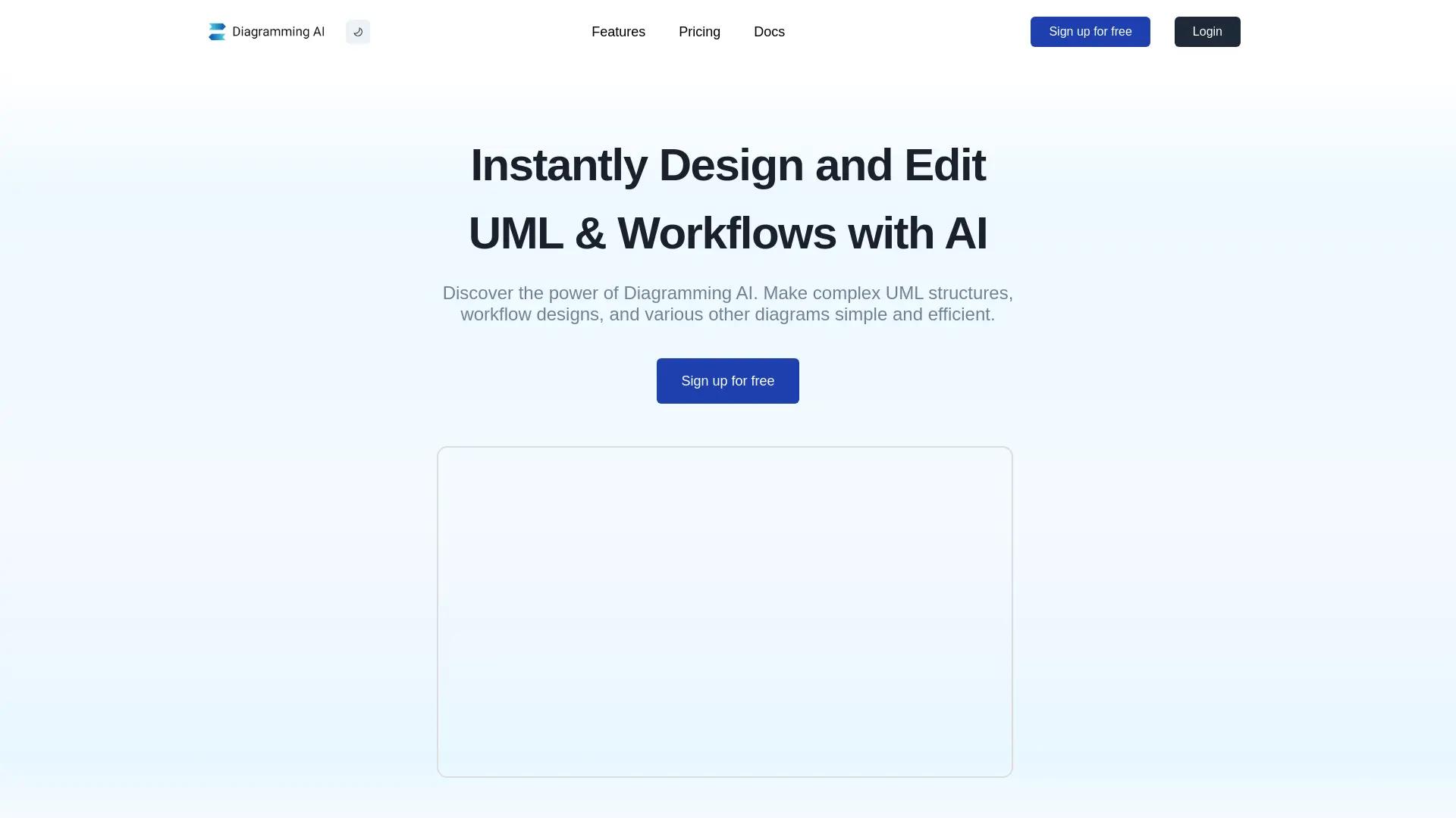 Diagramming screenshot