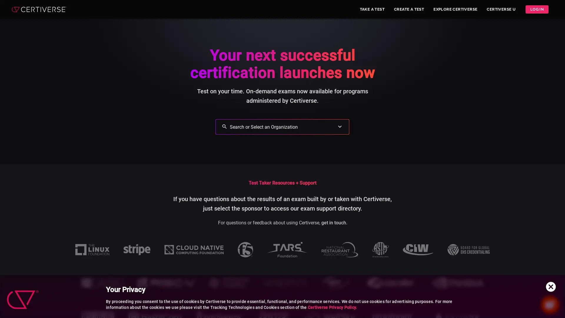 Certiverse screenshot
