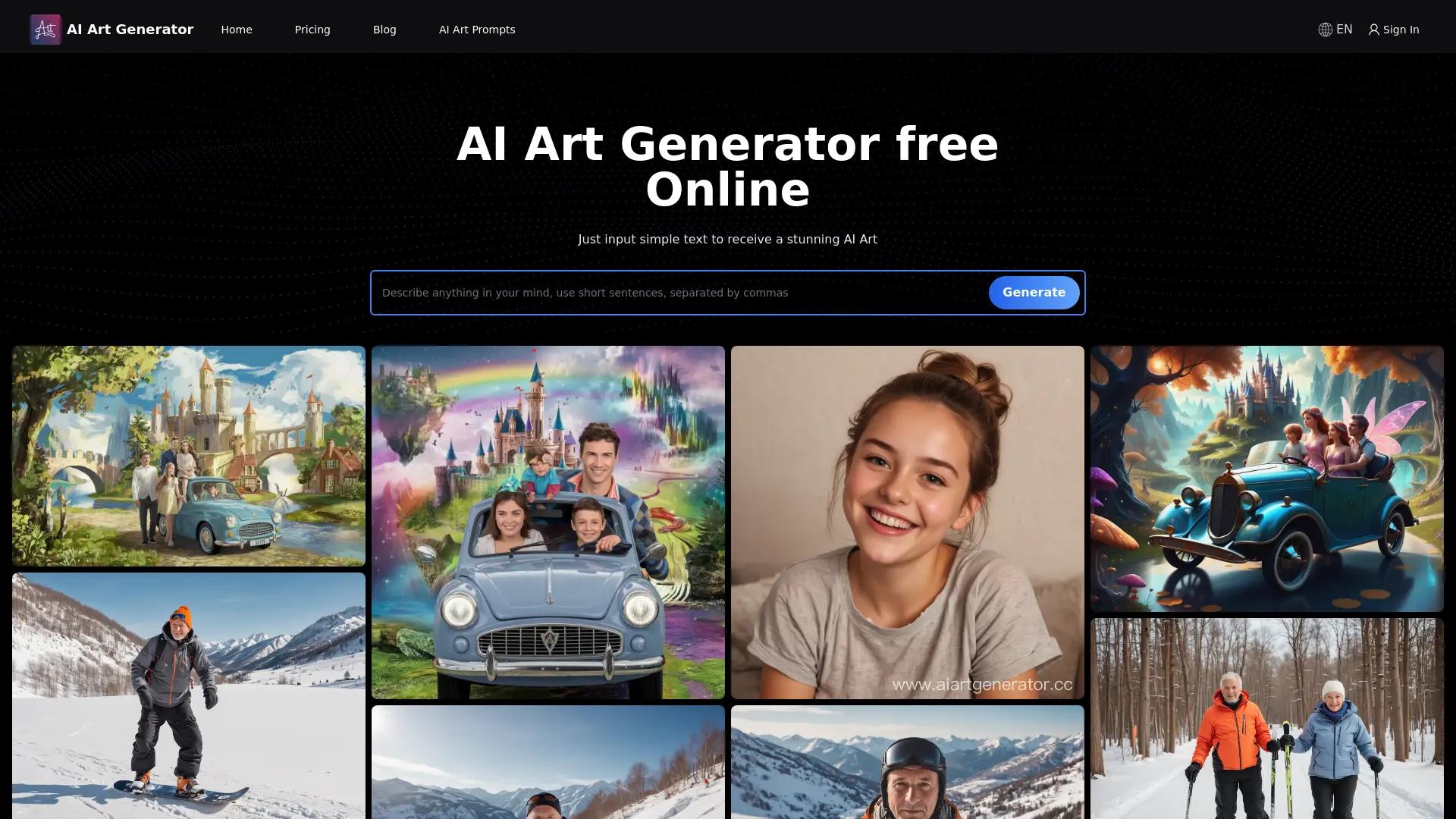 Muse AI Art Generator screenshot