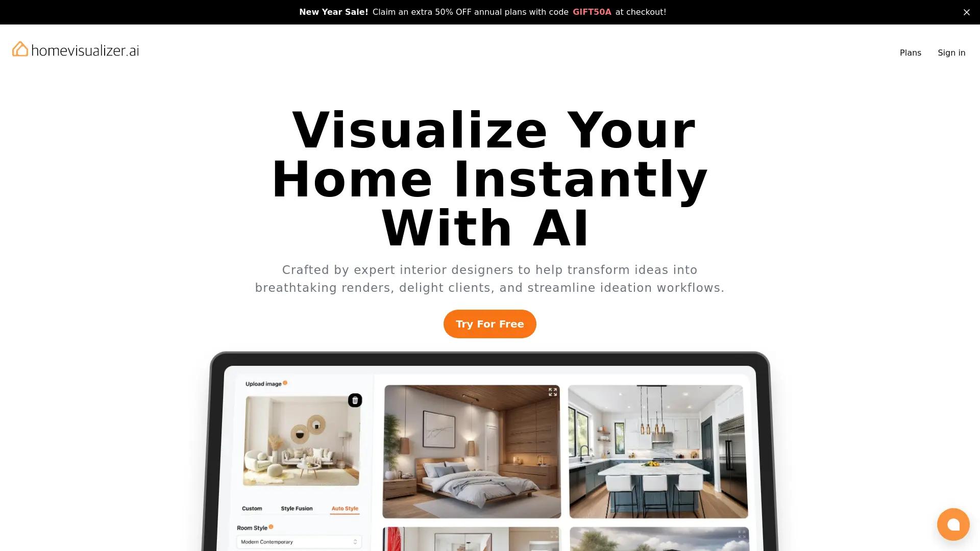 HomeVisualizer.AI screenshot