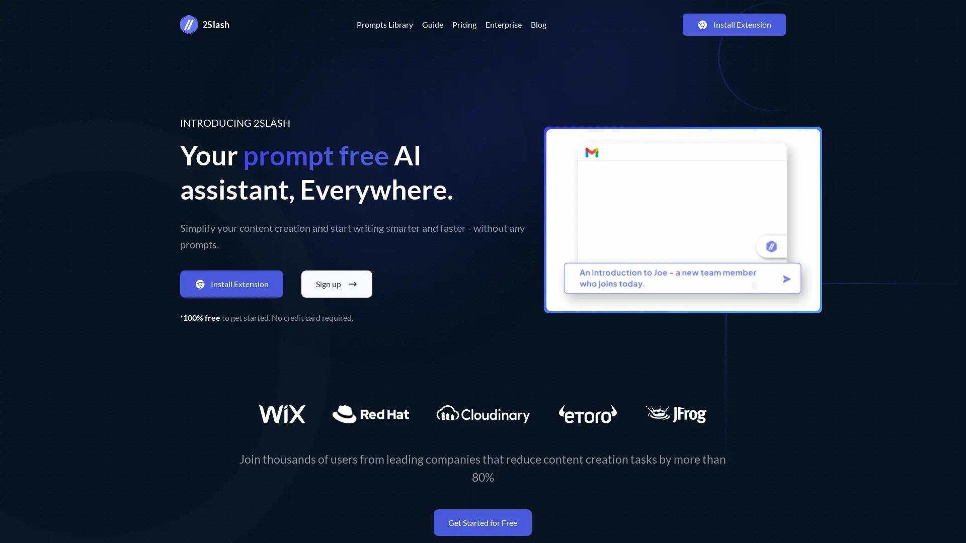 2slash.Ai screenshot