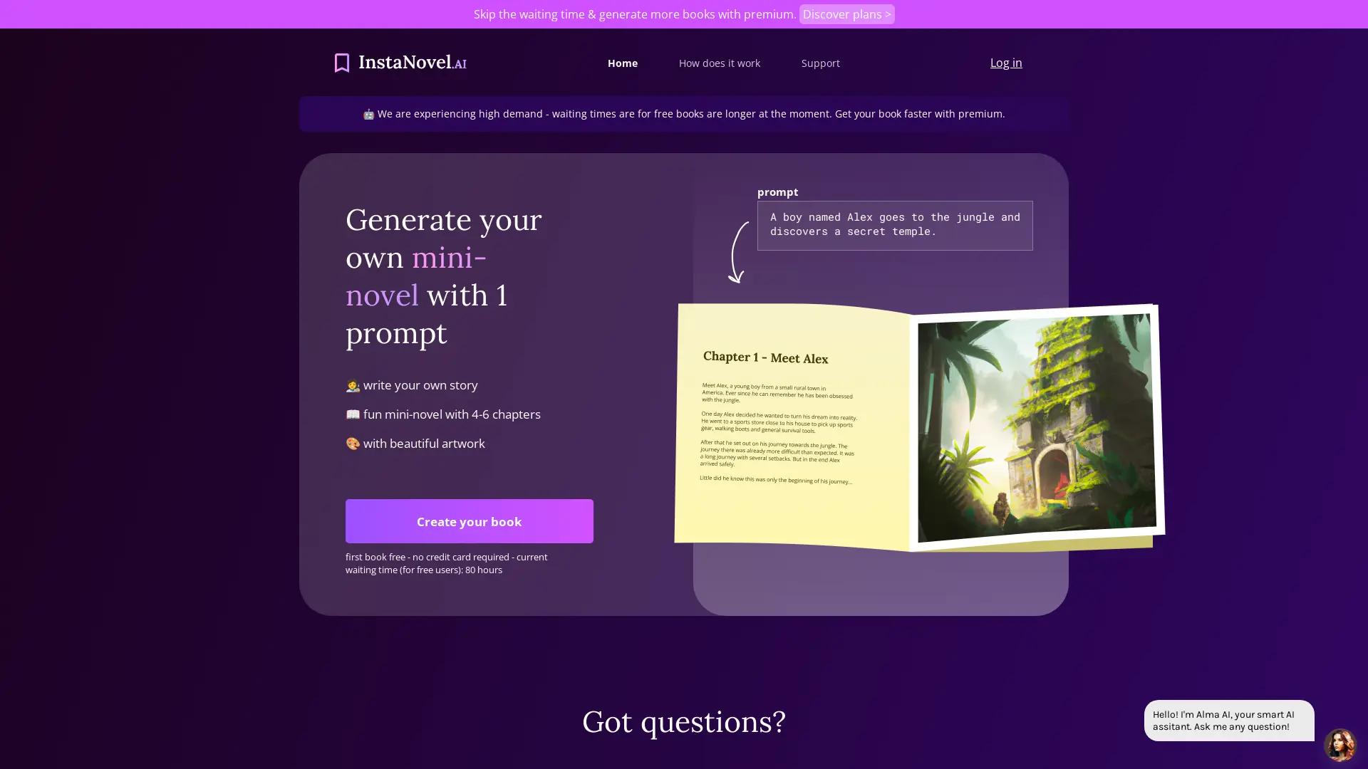 InstaNovel screenshot