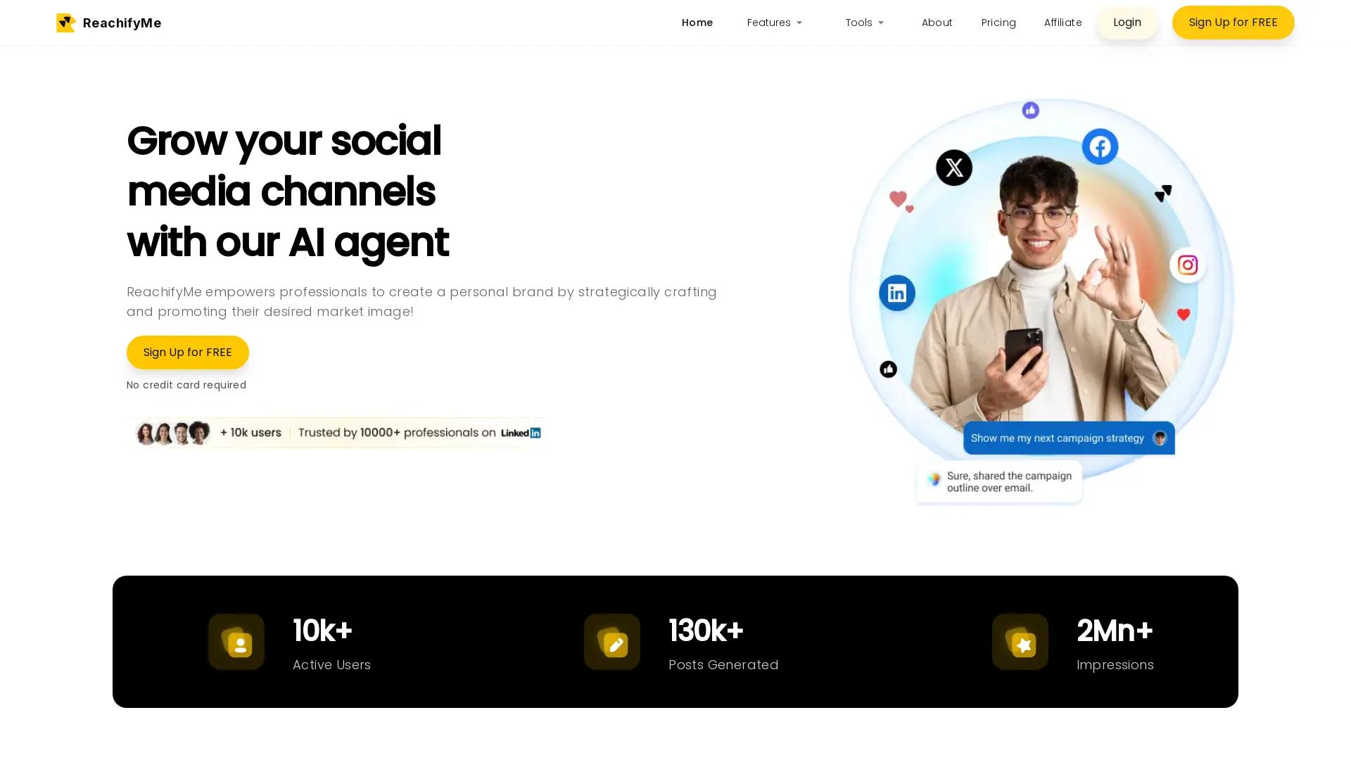 ReachifyMe screenshot