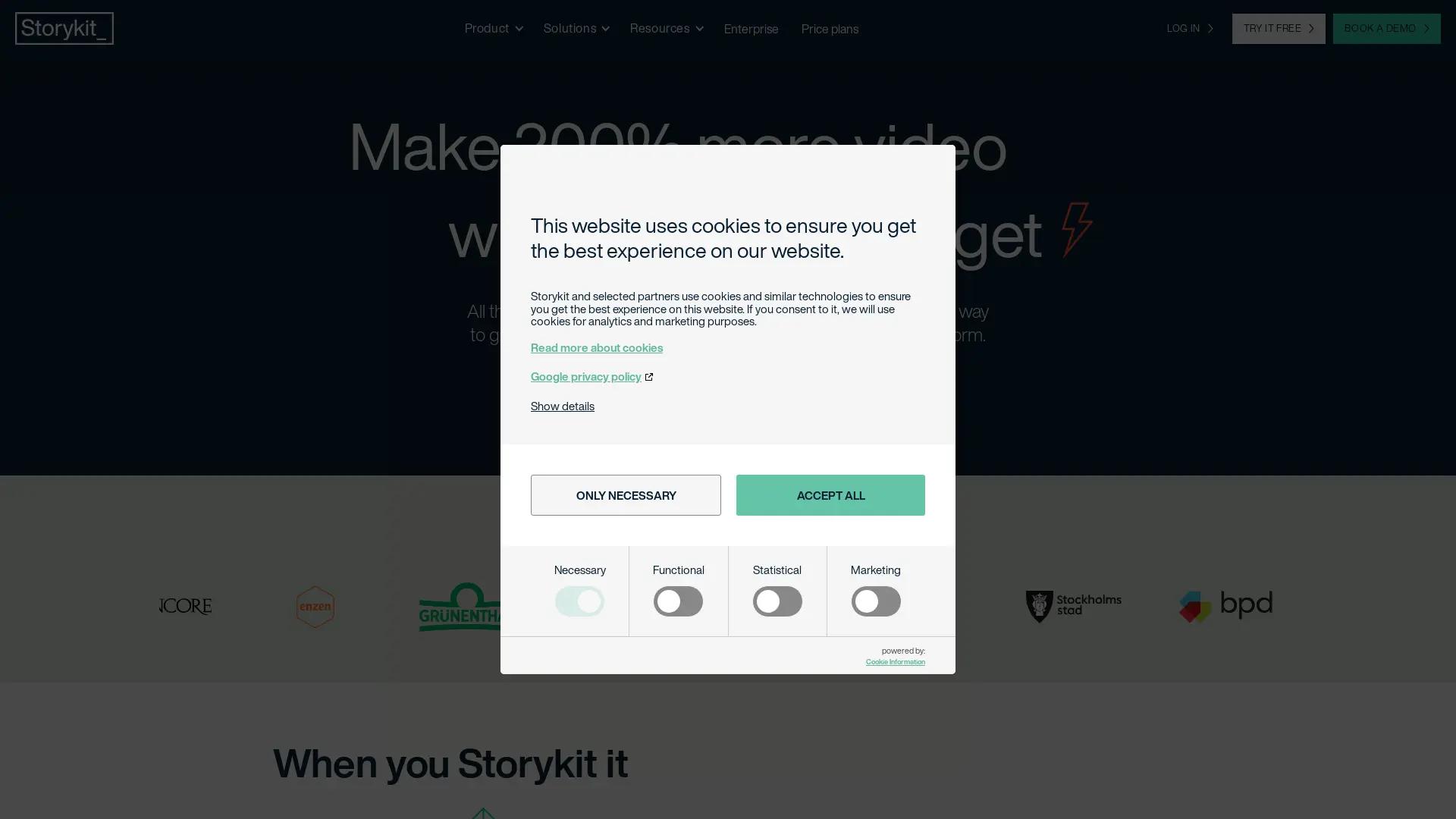 Storykit screenshot