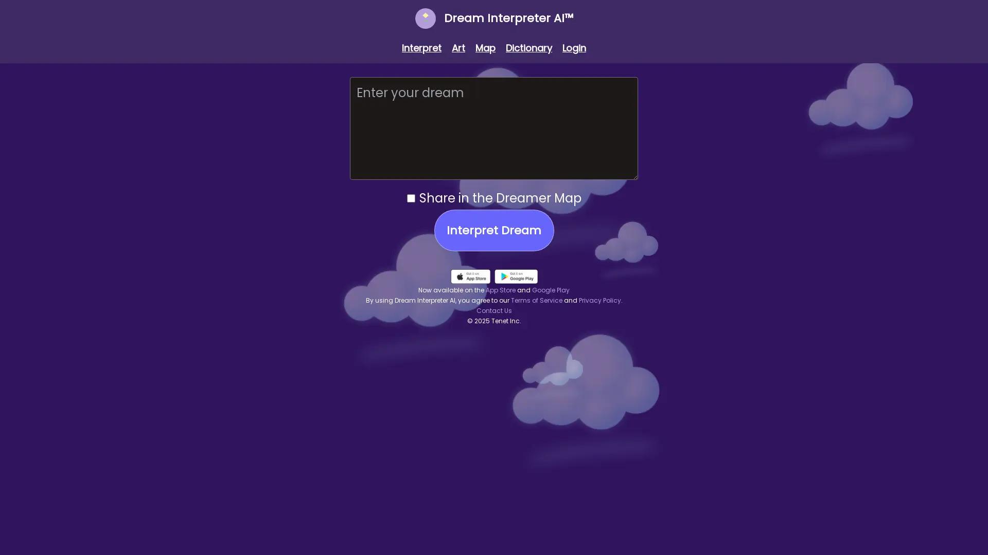 Dream Interpreter screenshot