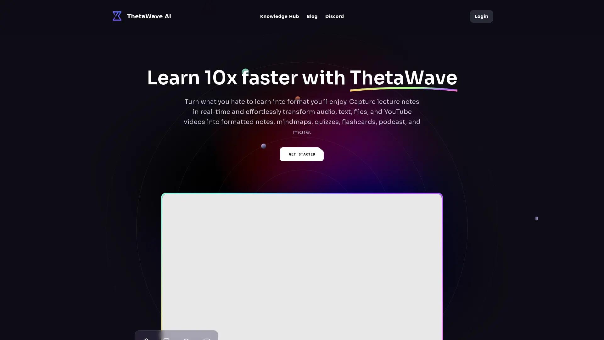 ThetaWave AI screenshot