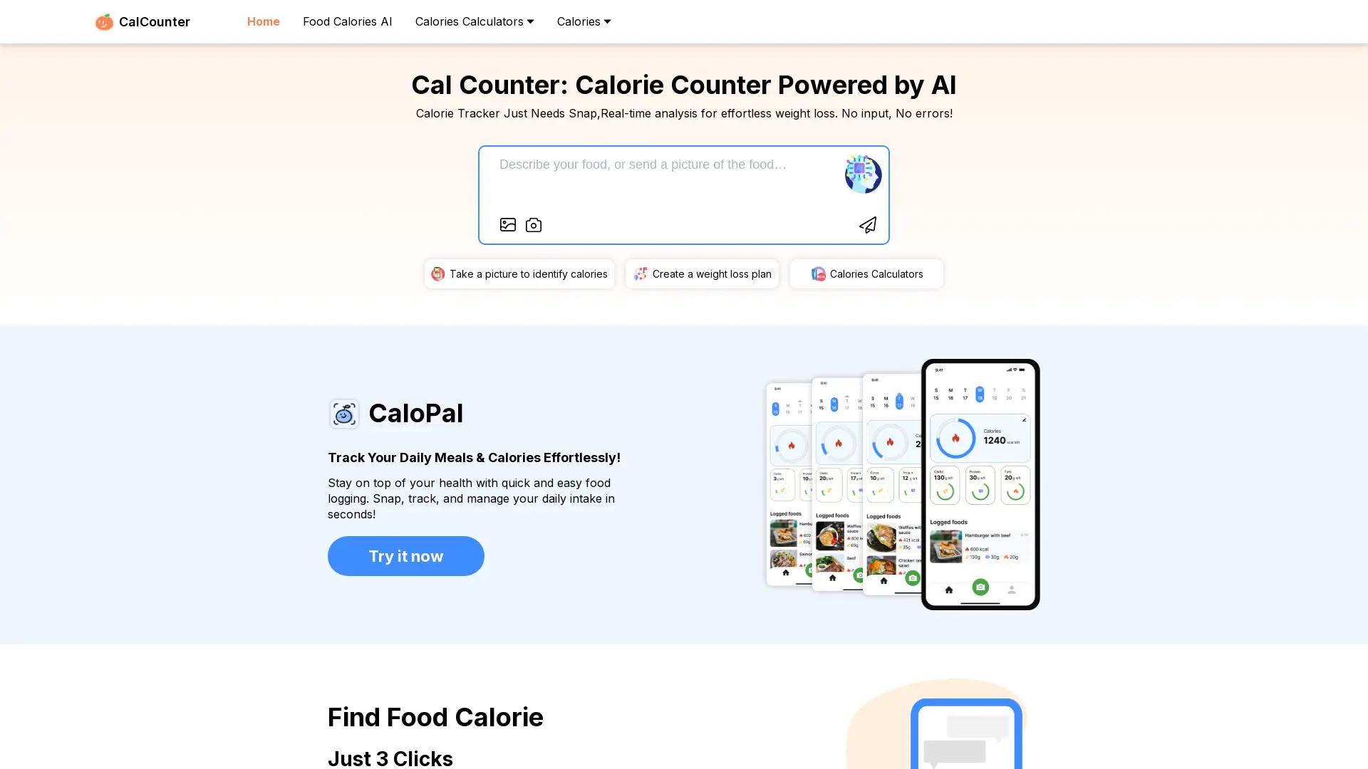 Calorie AI screenshot