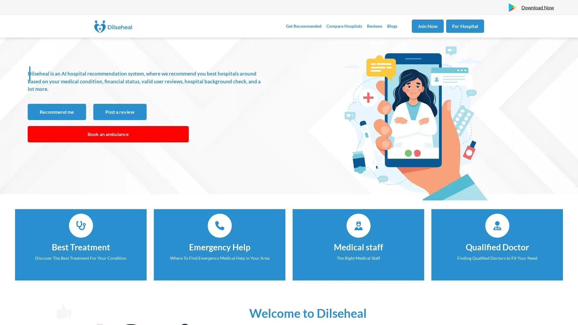 Dilseheal screenshot