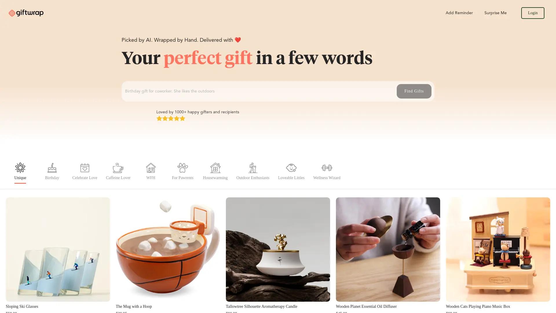 Giftwrap AI screenshot