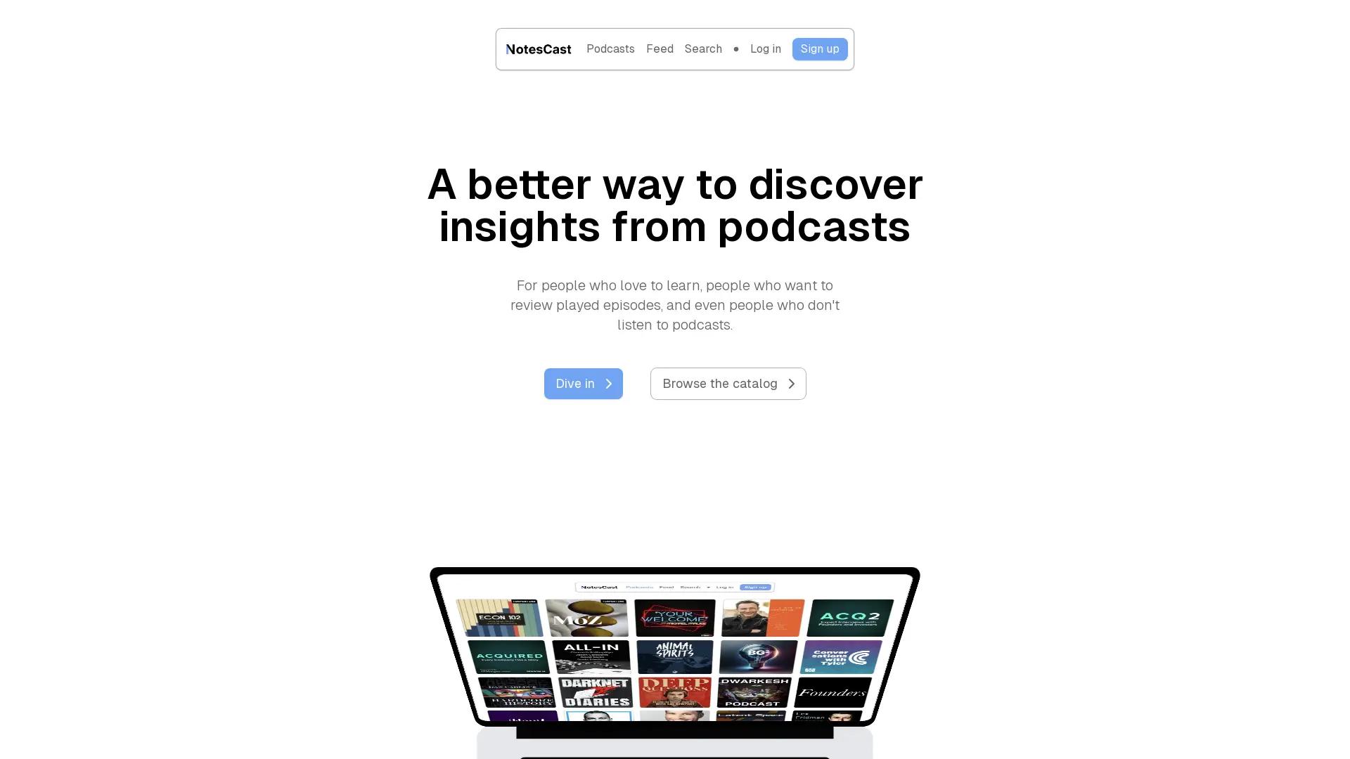 NotesCast screenshot