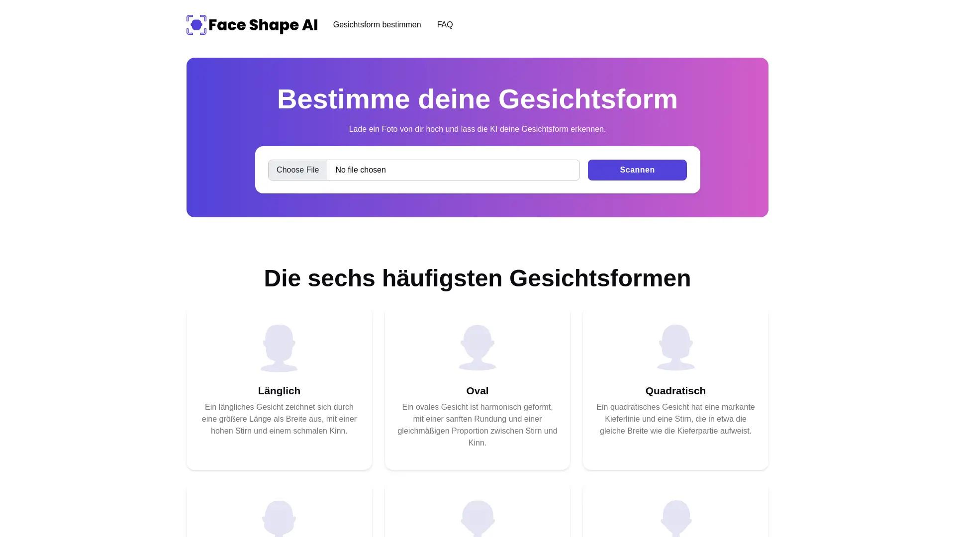 Face Shape AI screenshot