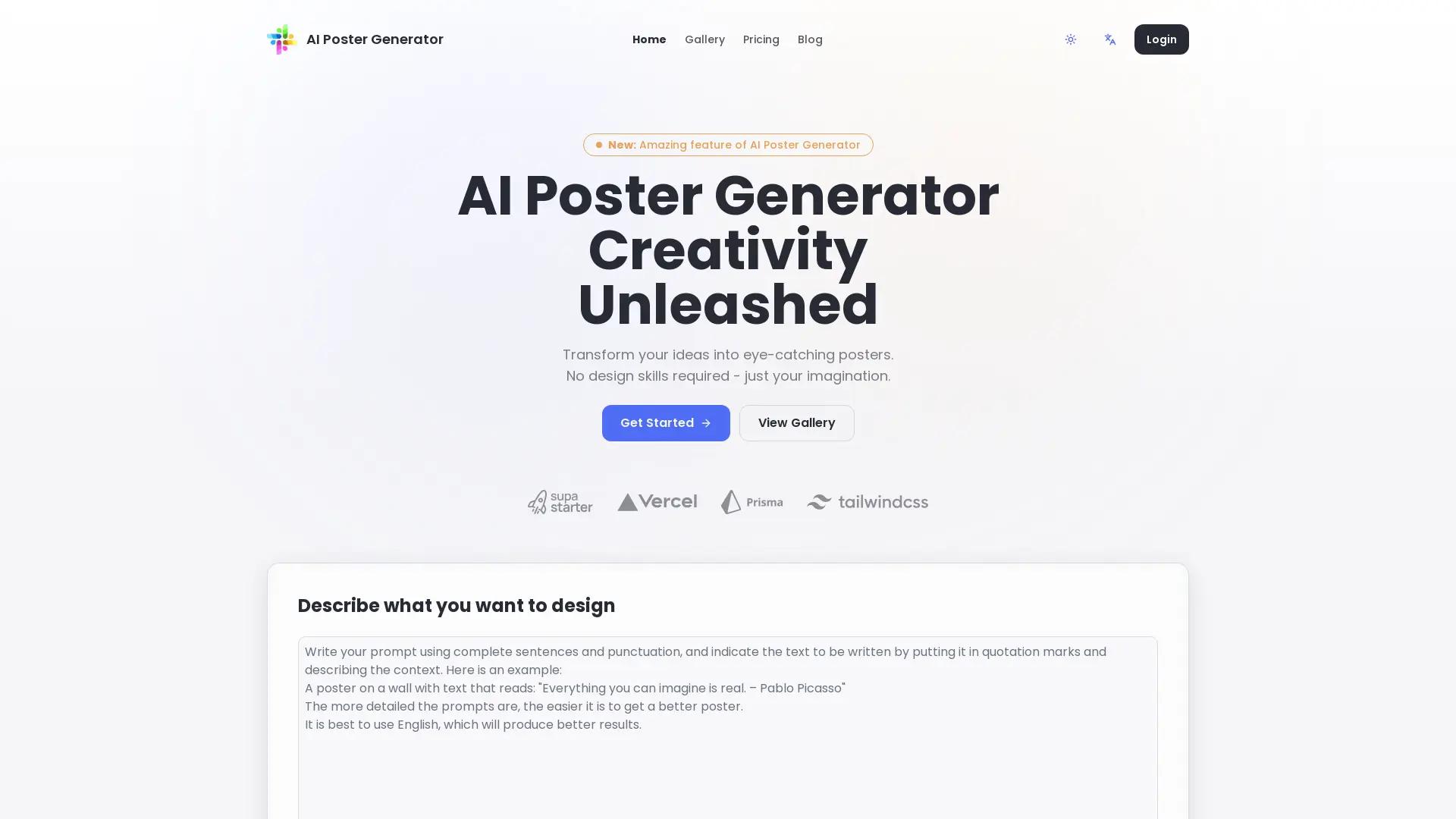 AI Poster Maker screenshot