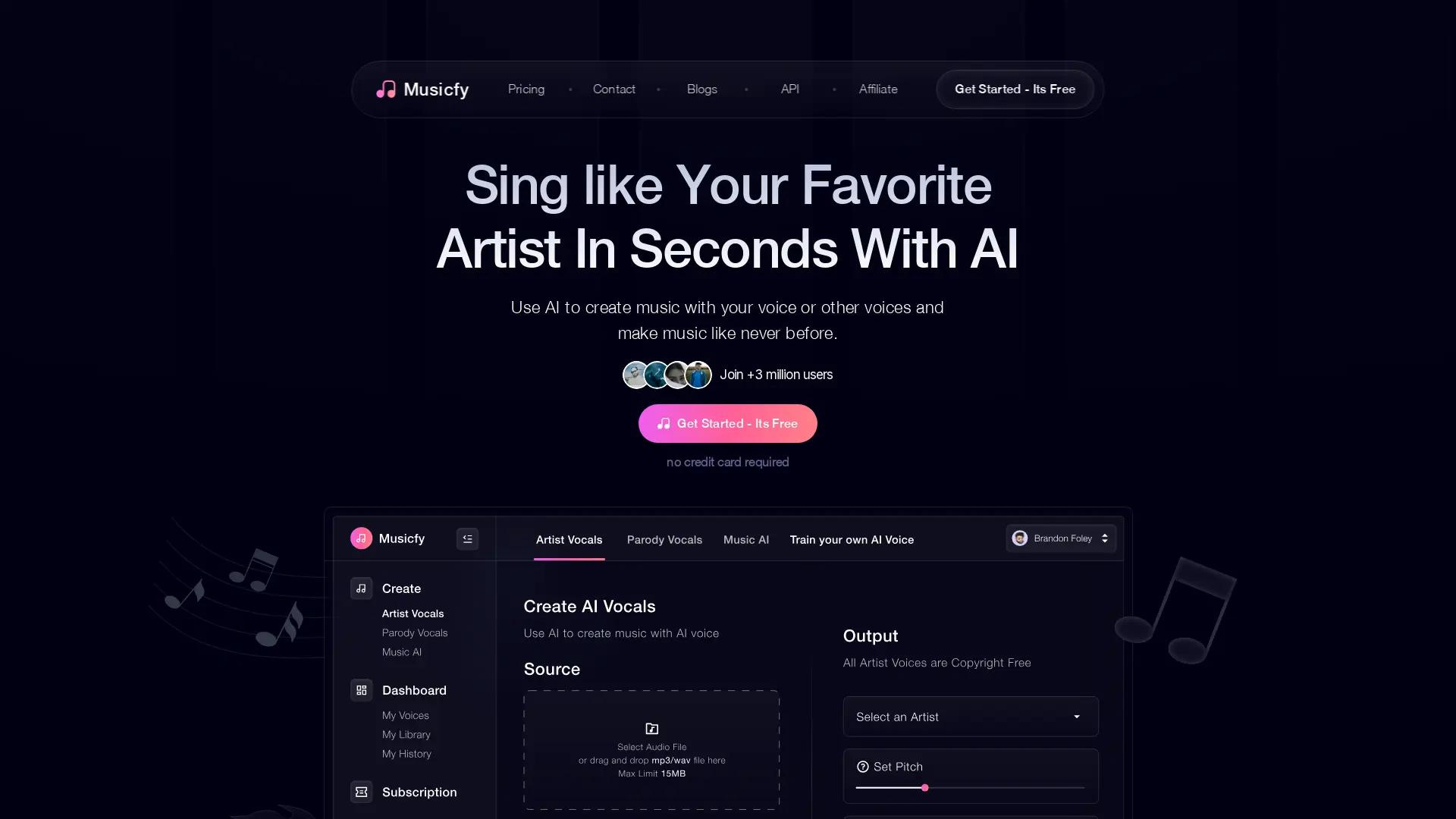 Musicfy screenshot