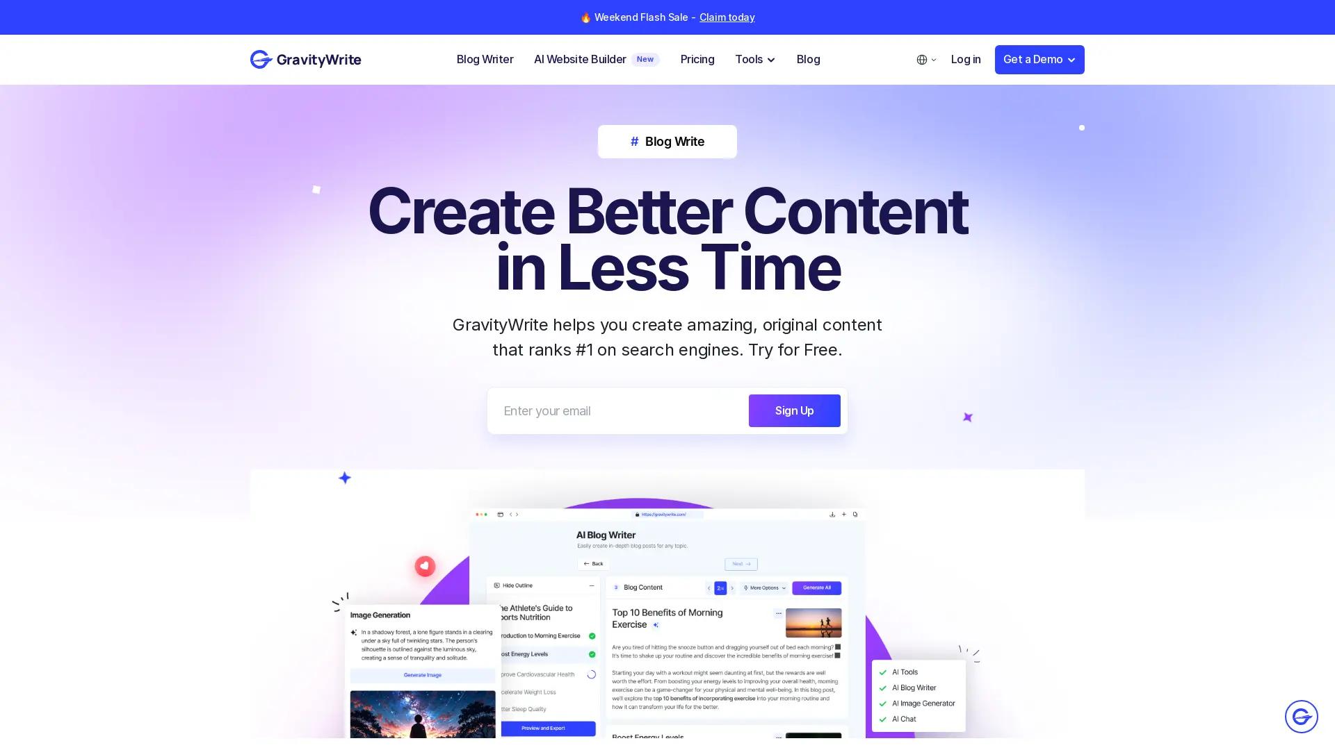 Gravity Write screenshot