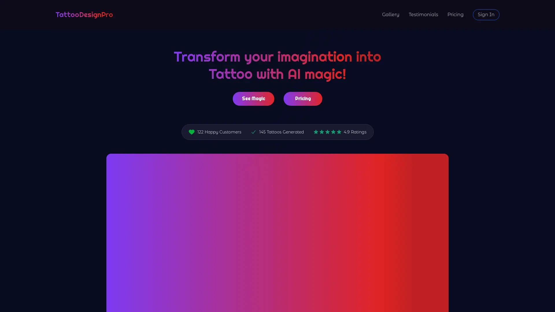 TattooDesignPro screenshot