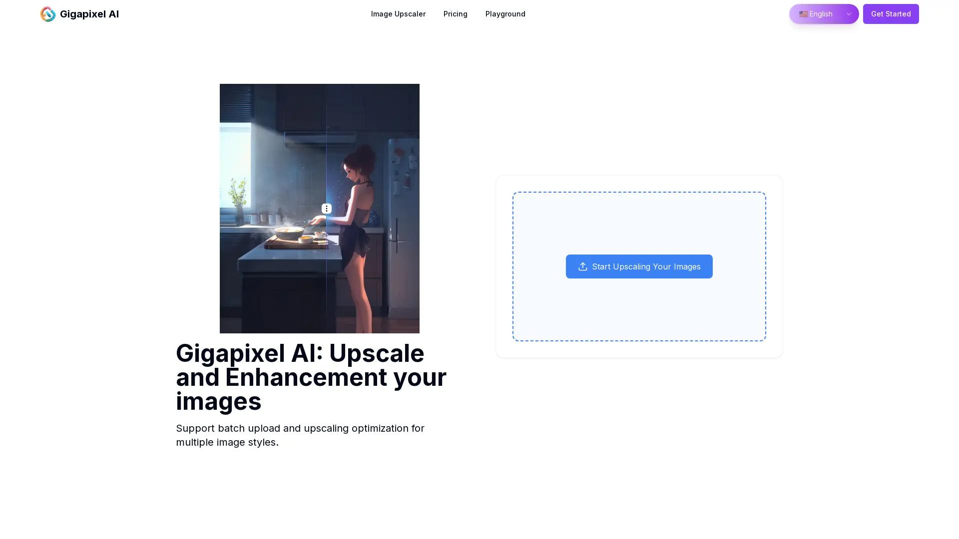 Gigapixel AI screenshot
