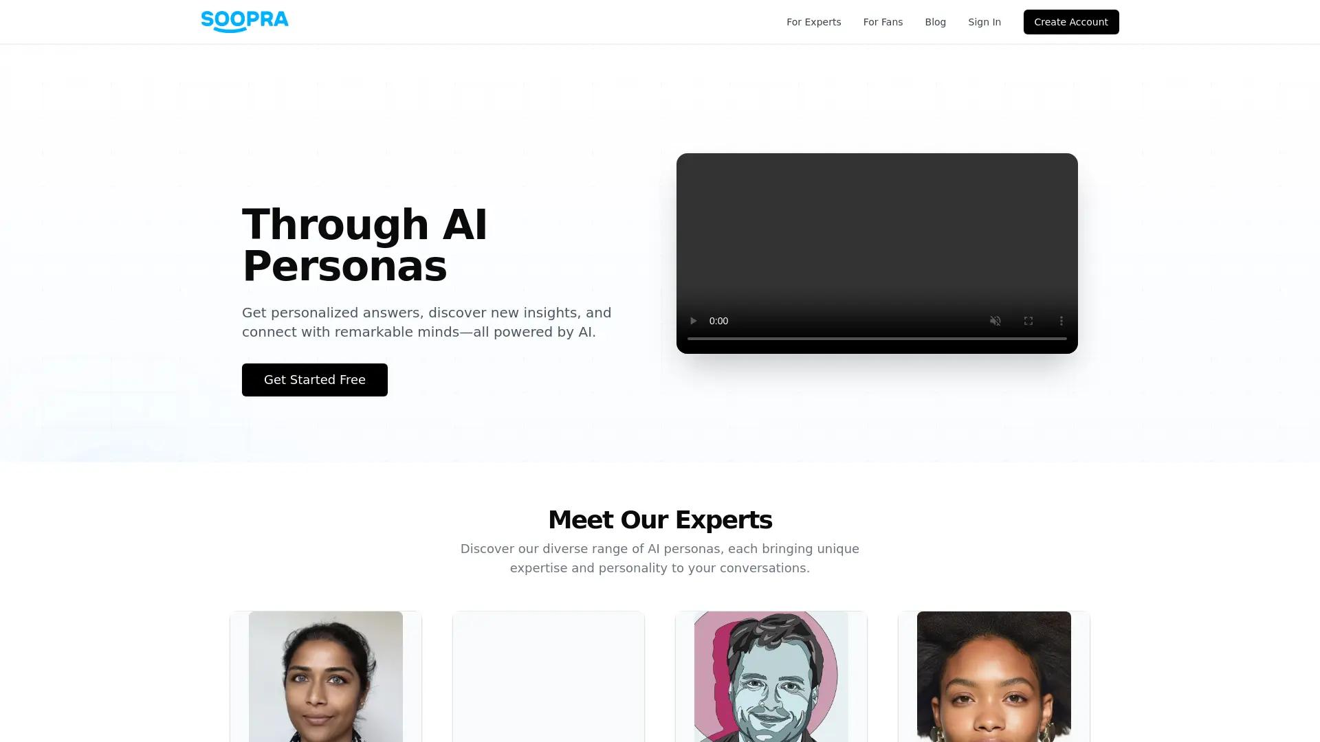 Soopra AI screenshot