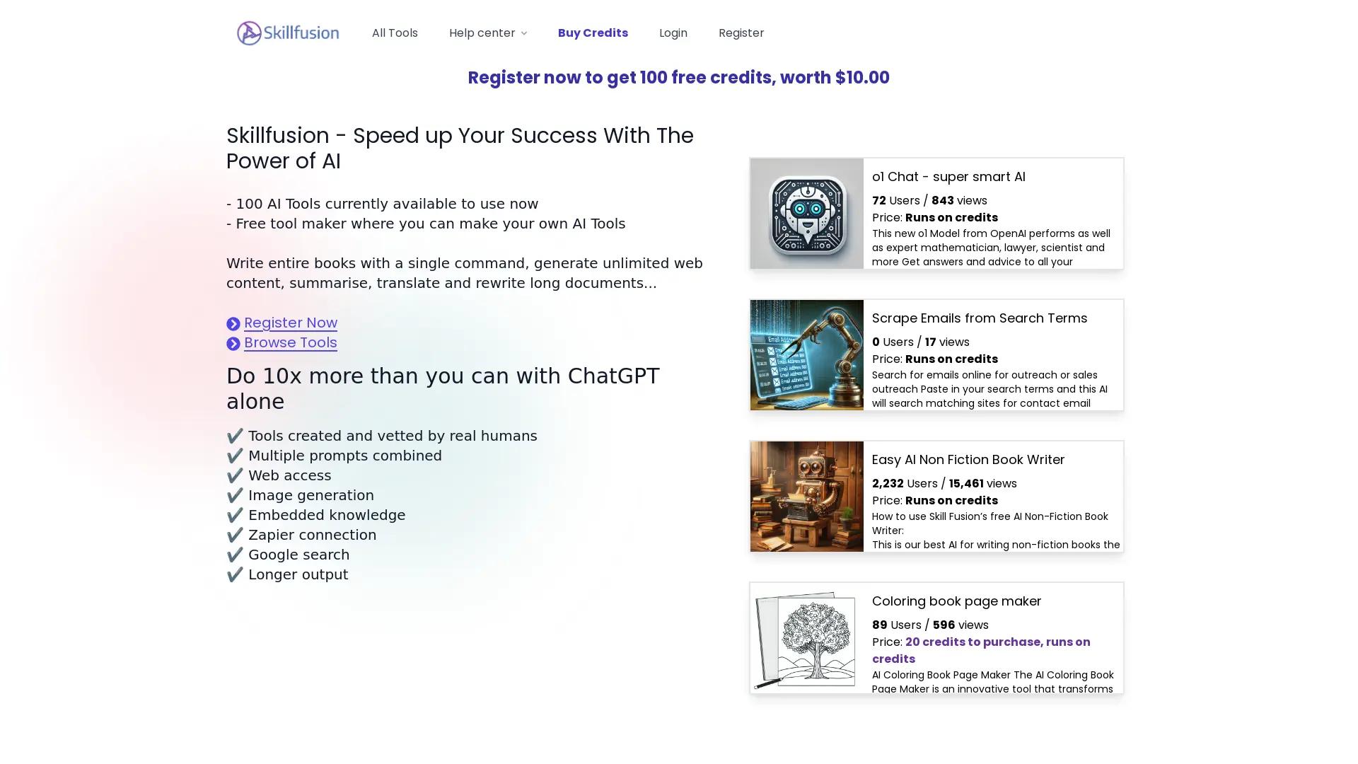 Skillfusion AI screenshot