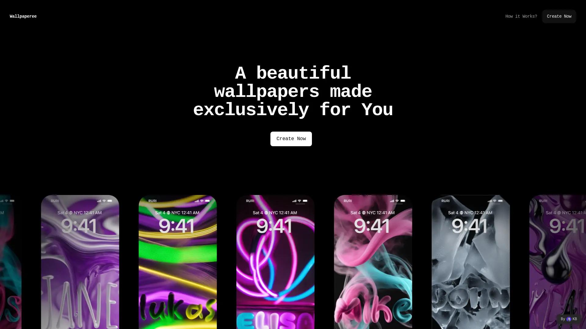 Wallpaperee screenshot