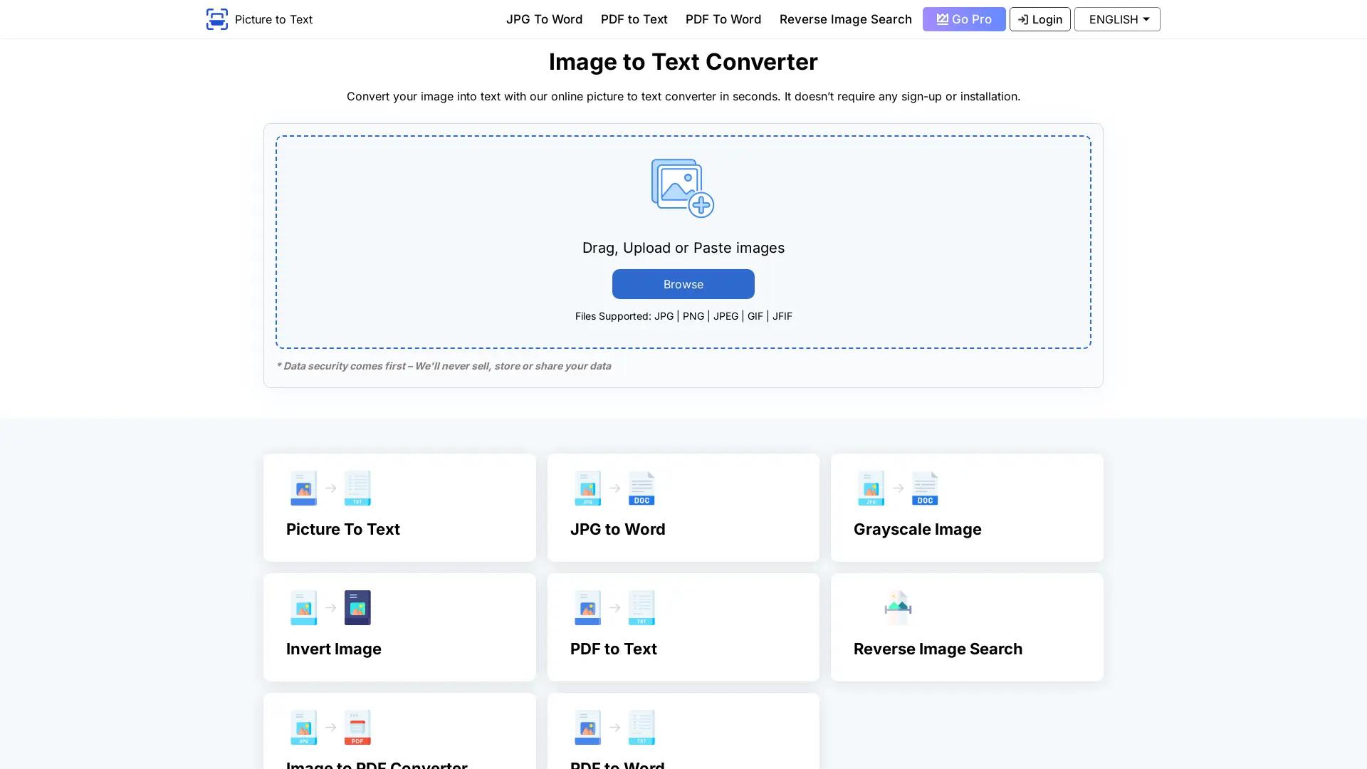 Picture To Text screenshot