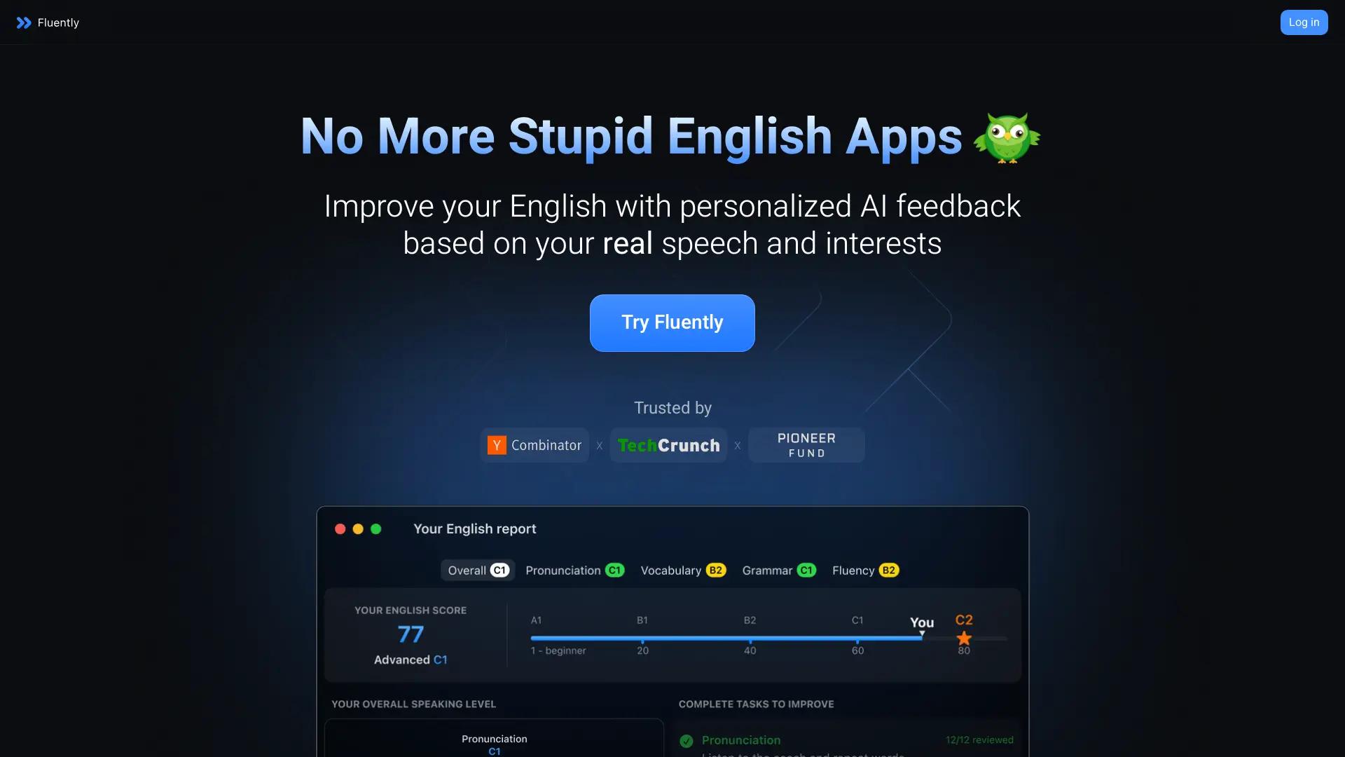 Fluently Ai screenshot